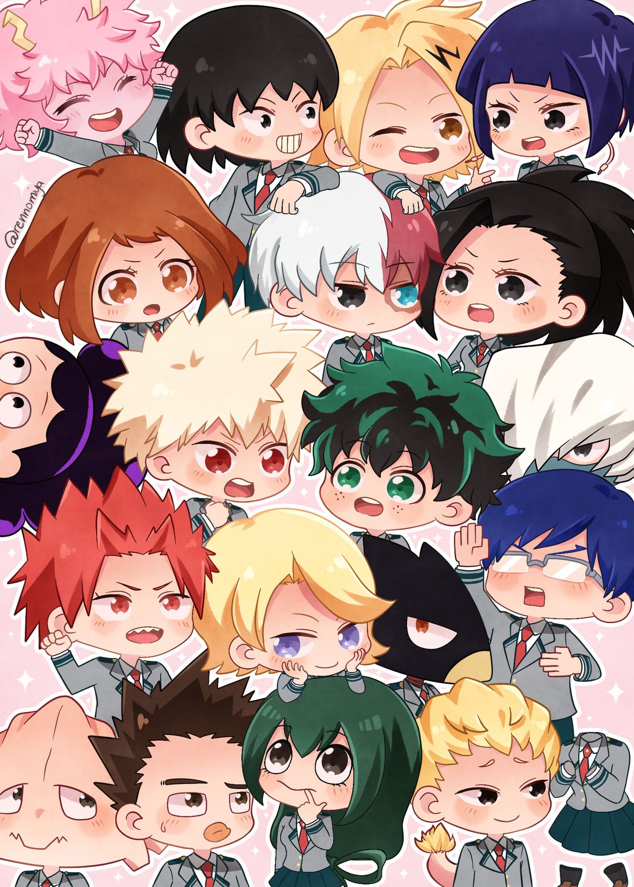 My Hero Academia Class 1A Wallpapers