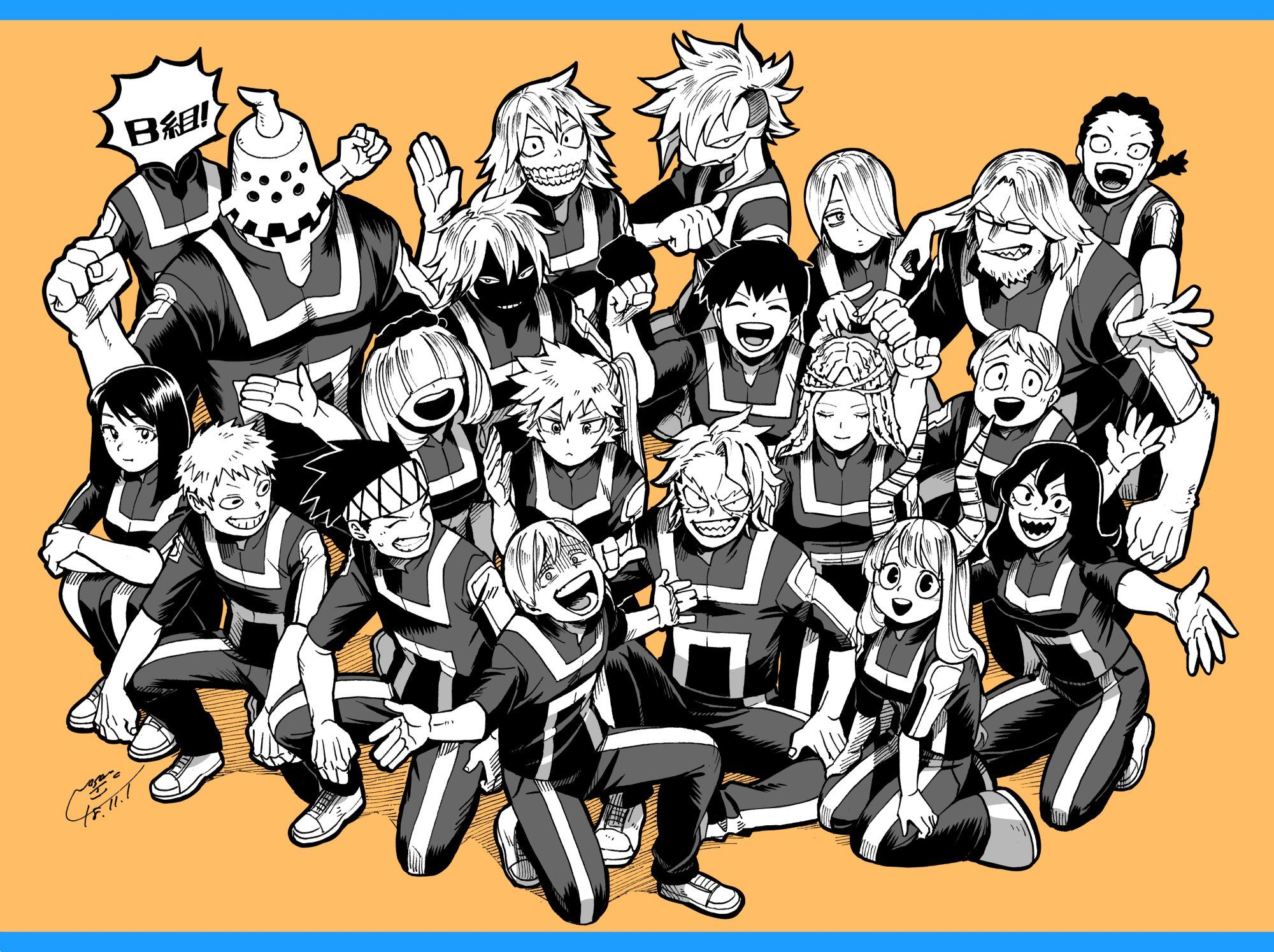 My Hero Academia Class 1A Wallpapers