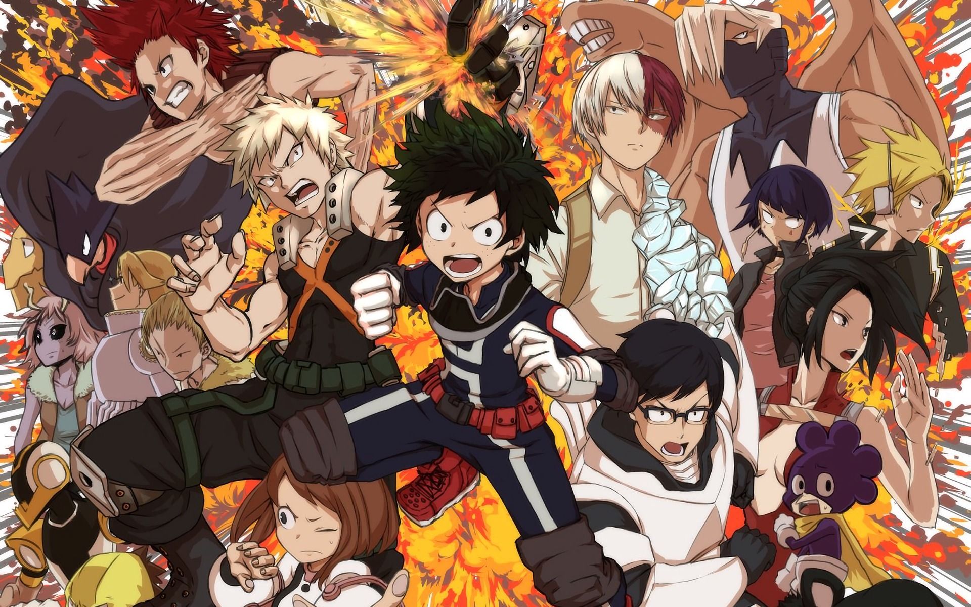 My Hero Academia Class 1A Wallpapers