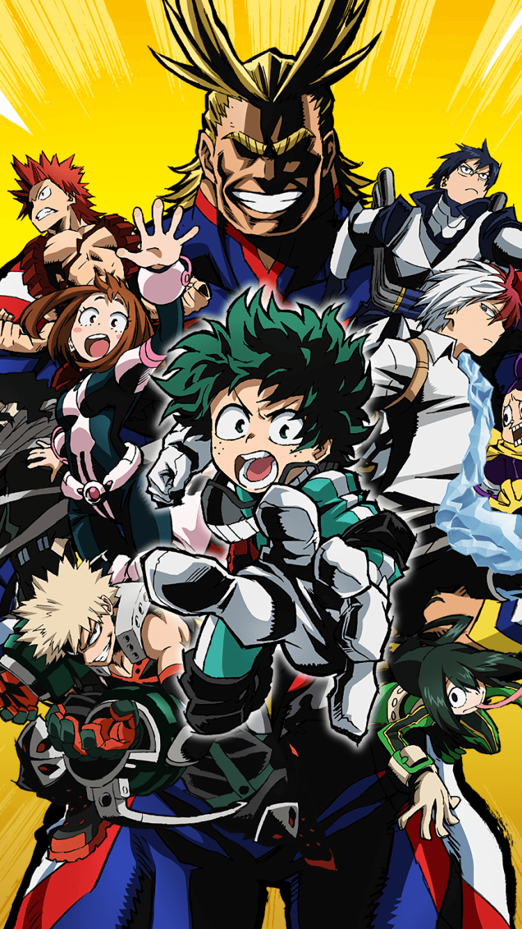 My Hero Academia Deku Iphone Wallpapers