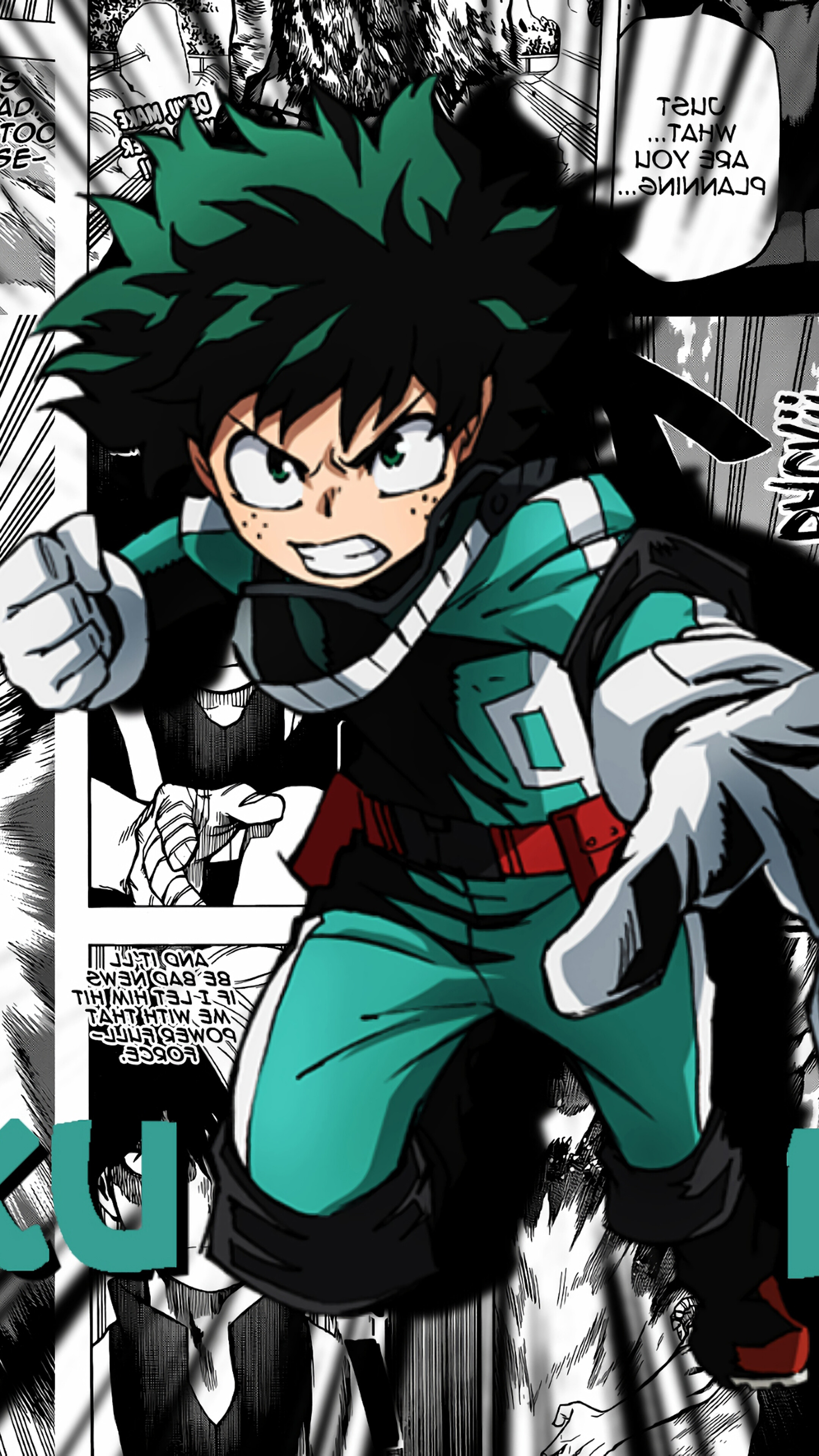 My Hero Academia Deku Iphone Wallpapers