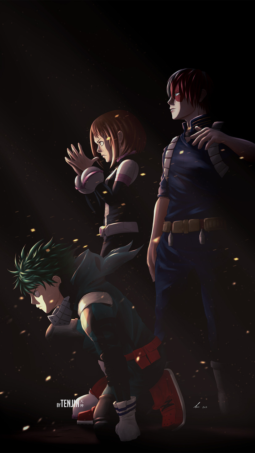 My Hero Academia Deku Iphone Wallpapers