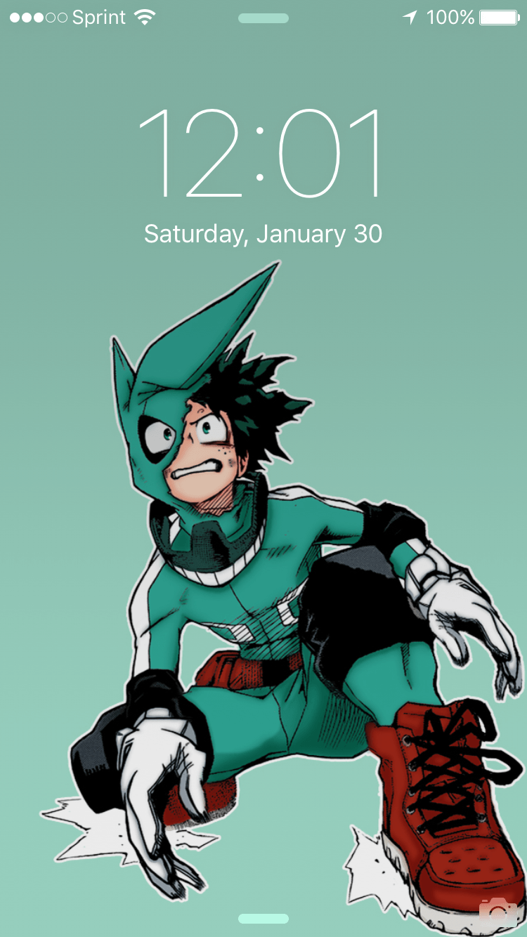 My Hero Academia Deku Iphone Wallpapers