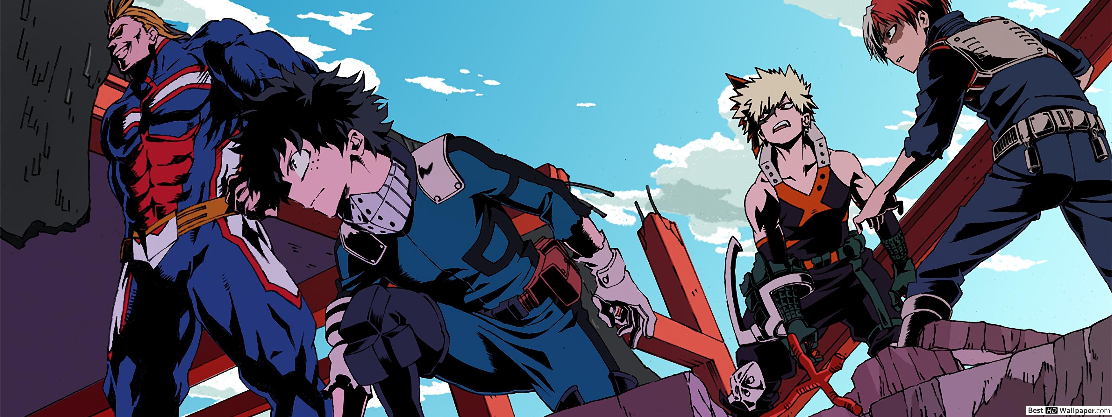 My Hero Academia Dual Monitor Wallpapers