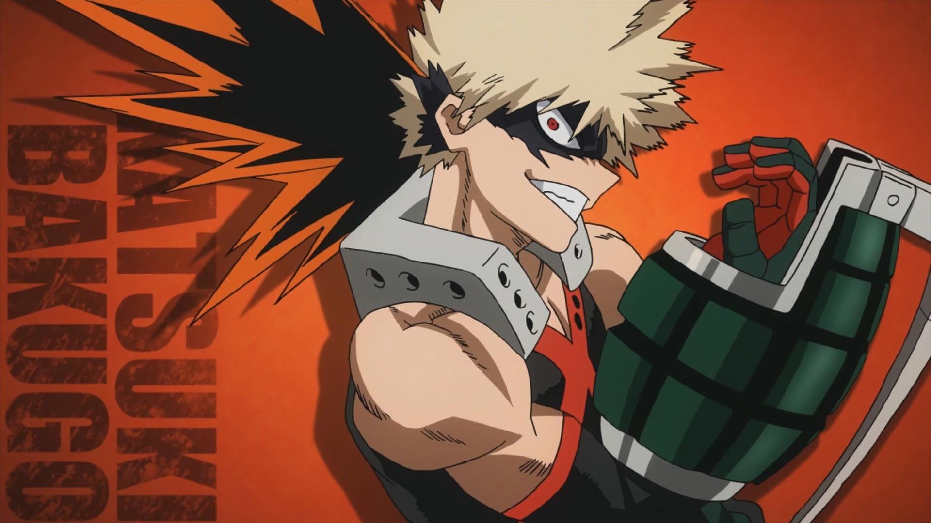 My Hero Academia Katsuki Bakugou Art Wallpapers