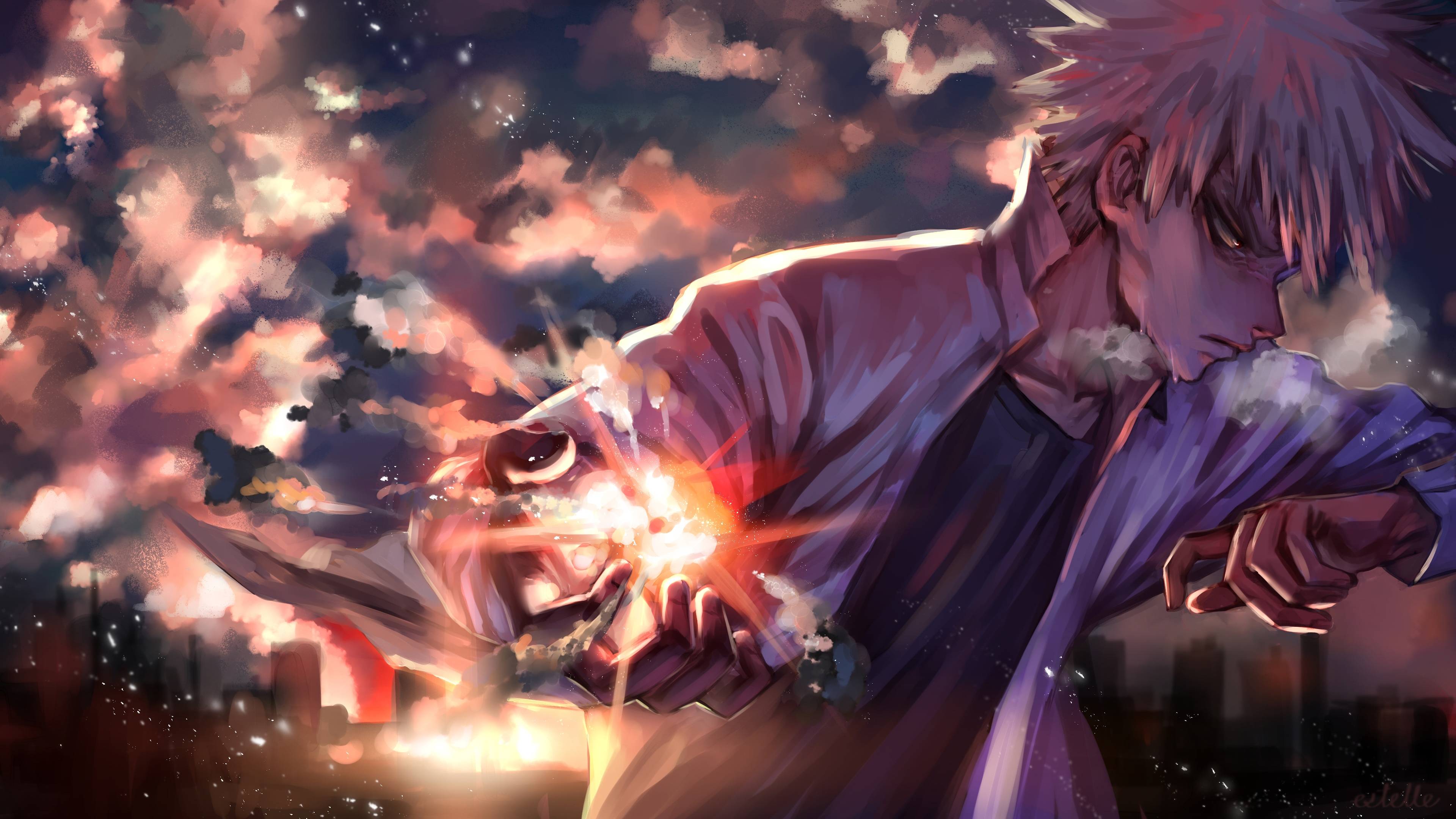 My Hero Academia Katsuki Bakugou Art Wallpapers