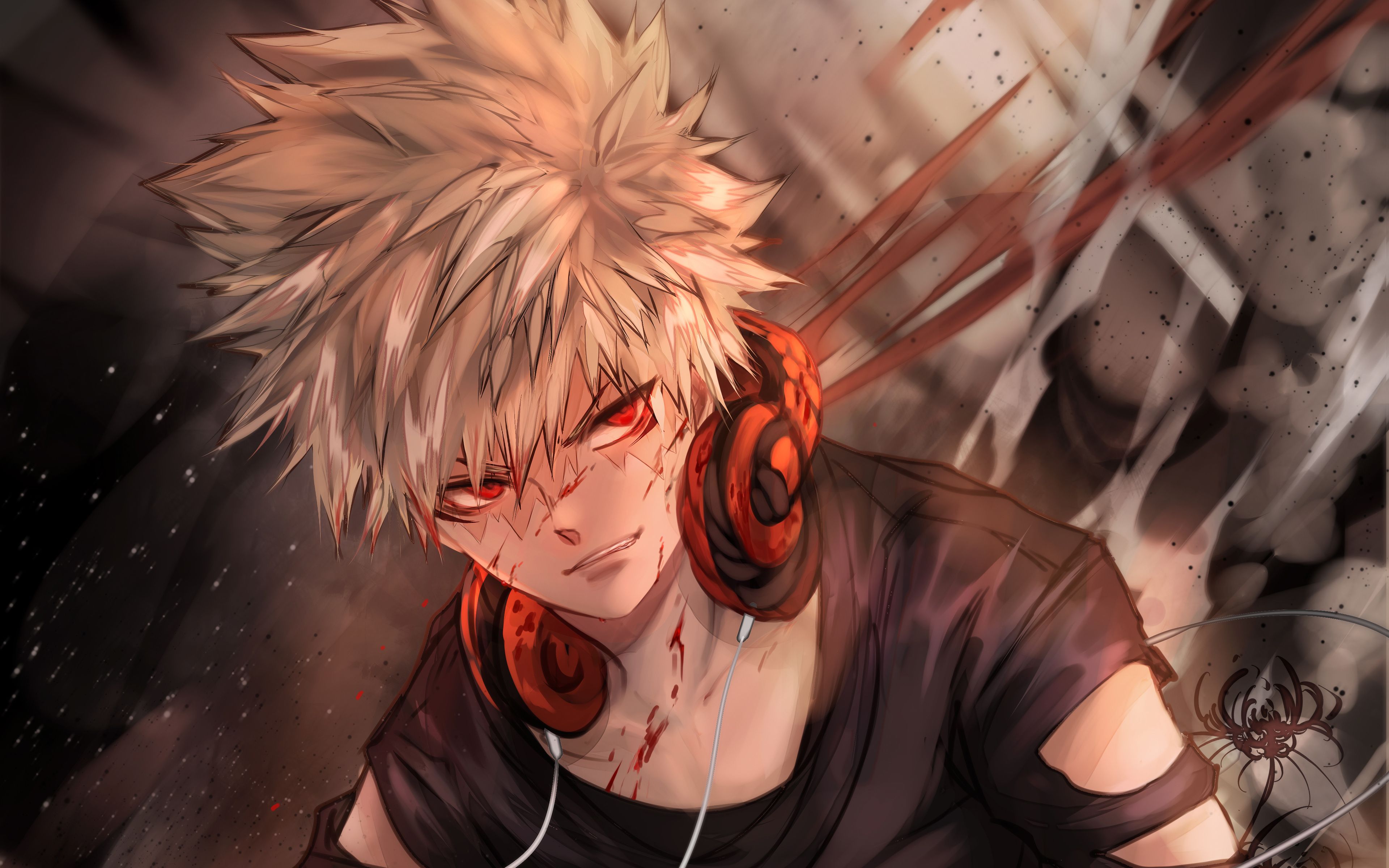 My Hero Academia Katsuki Bakugou Art Wallpapers