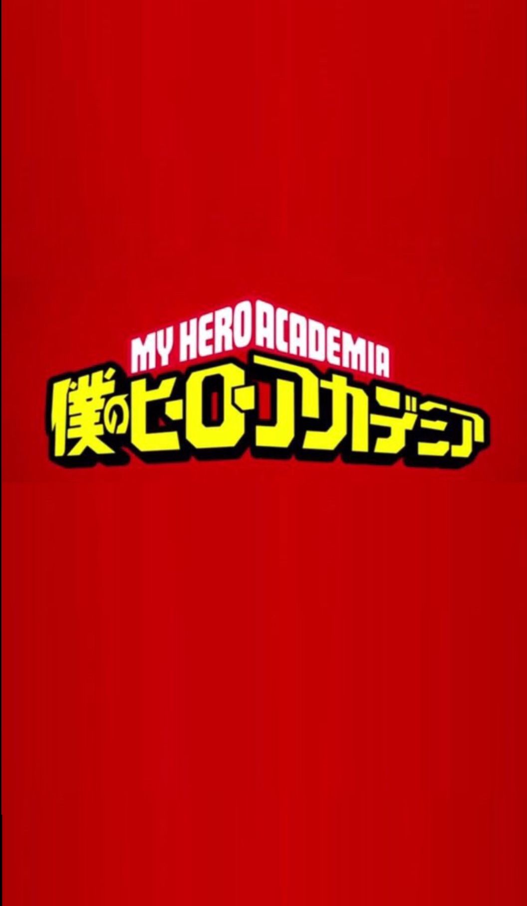 My Hero Academia Logo Wallpapers