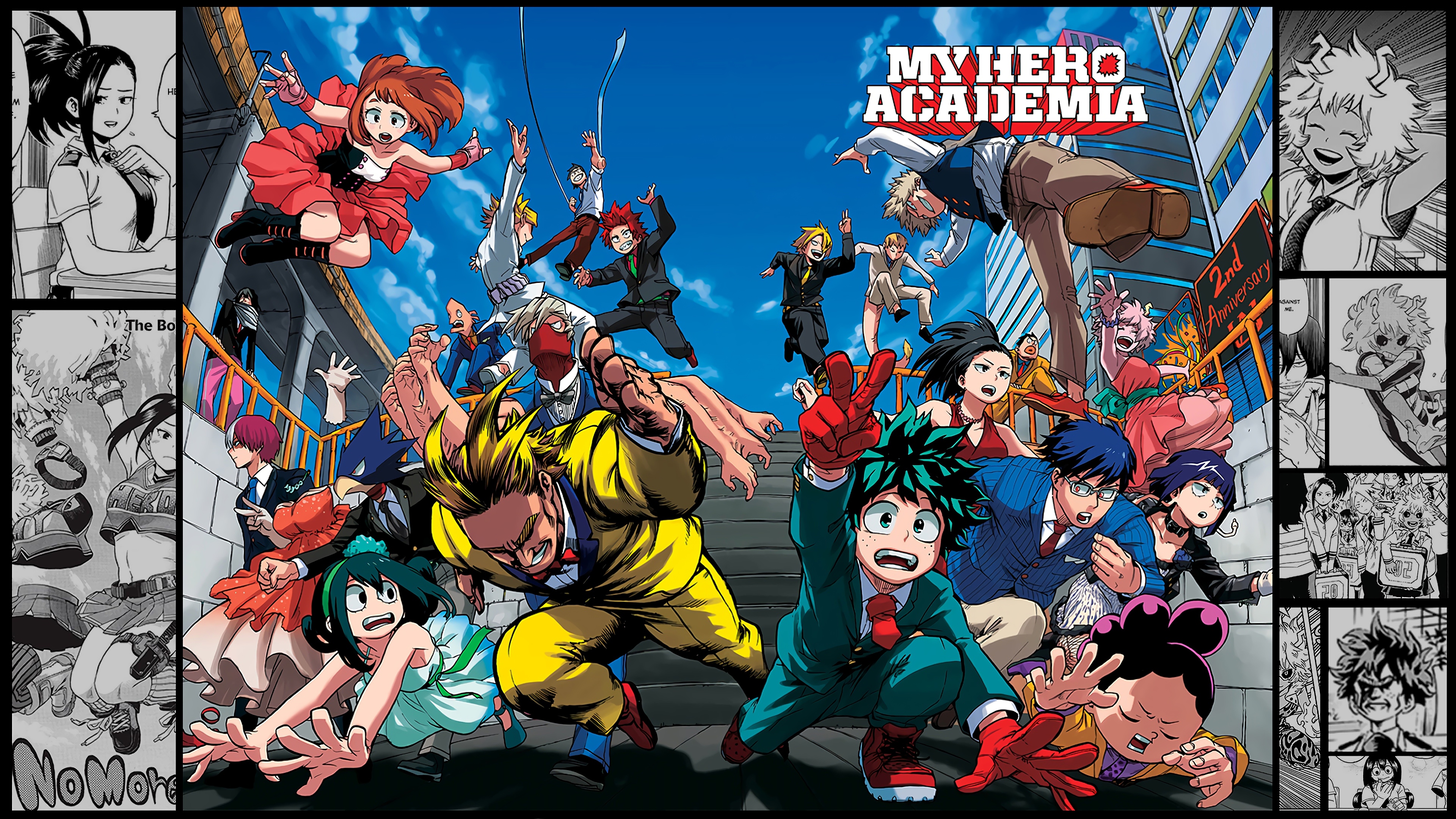 My Hero Academia Logo Wallpapers