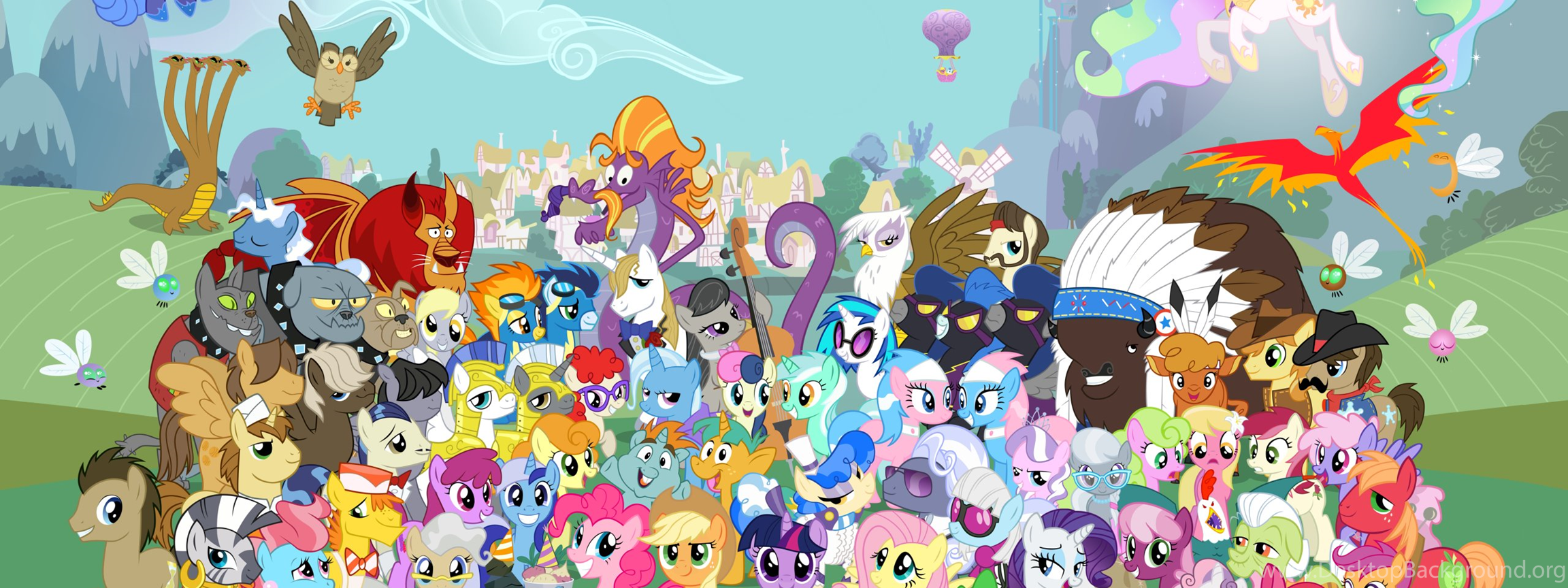 My Little Pony Dual Screen Wallpapers