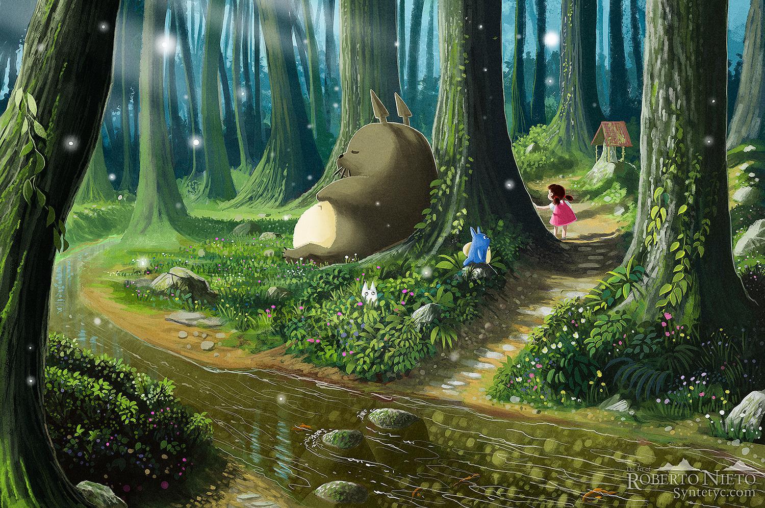 My Neighbor Totoro For Laptop Wallpapers