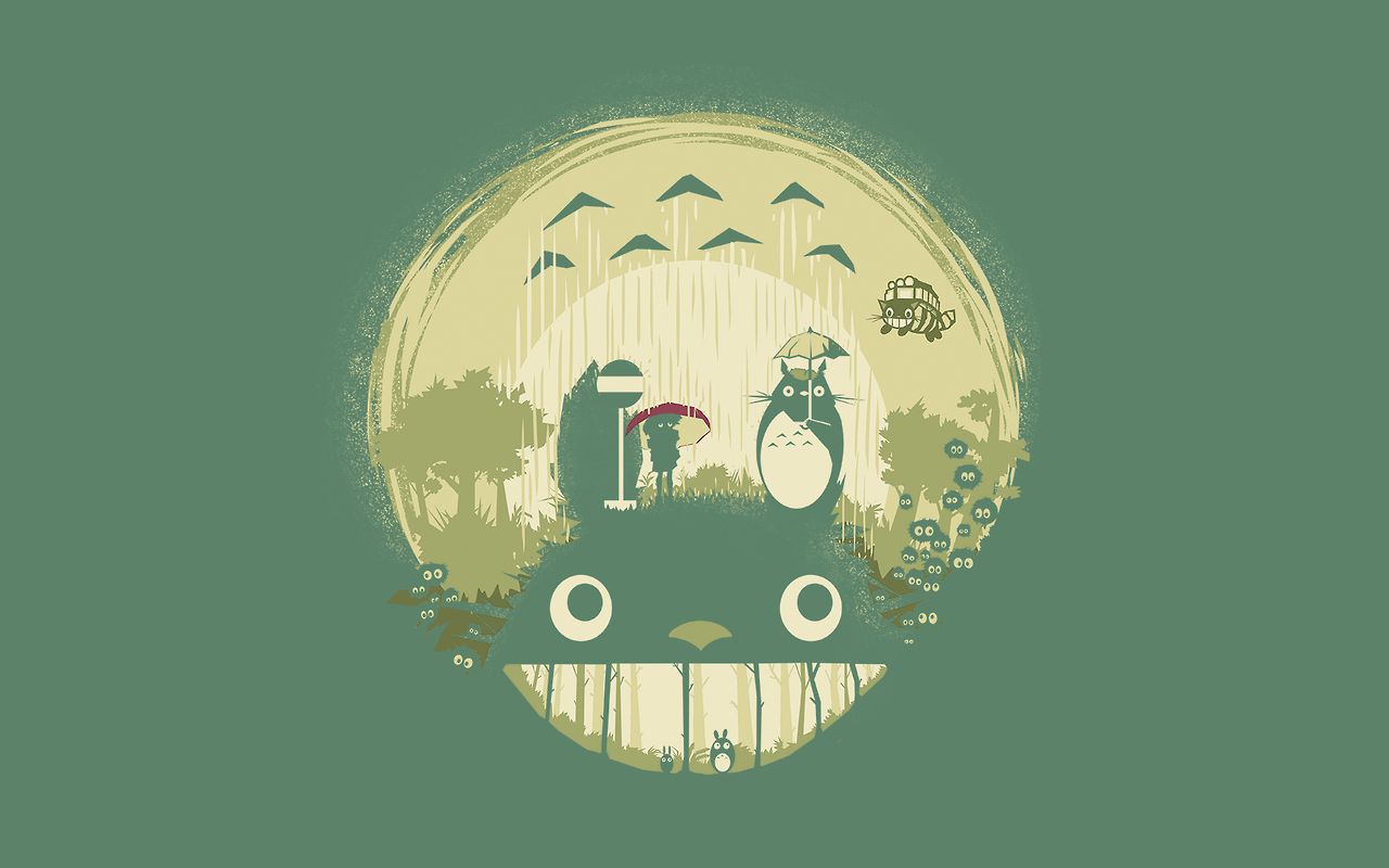 My Neighbor Totoro For Laptop Wallpapers