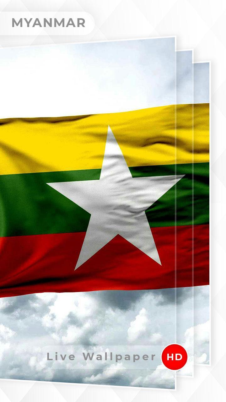 Myanmar Flag Wallpapers