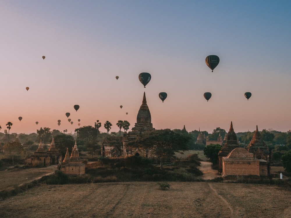 Myanmar Forest 4K Sunset Wallpapers