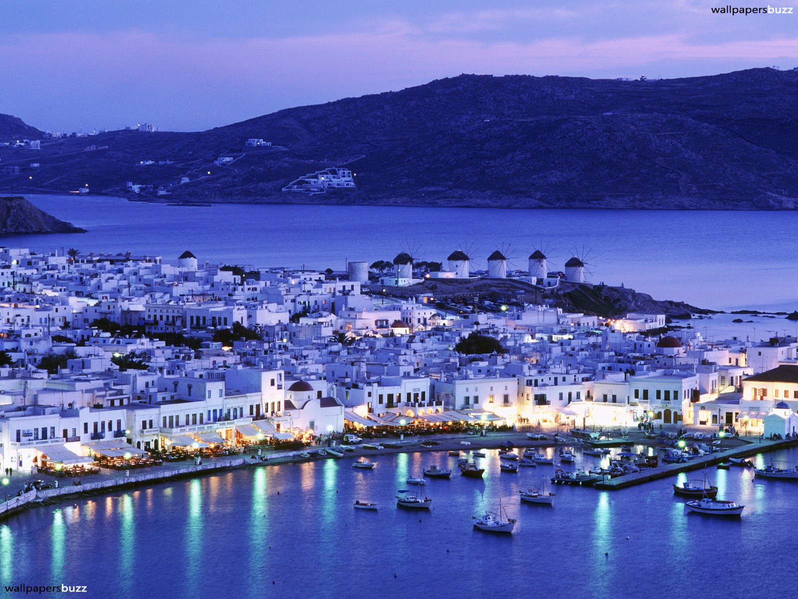 Mykonos Background