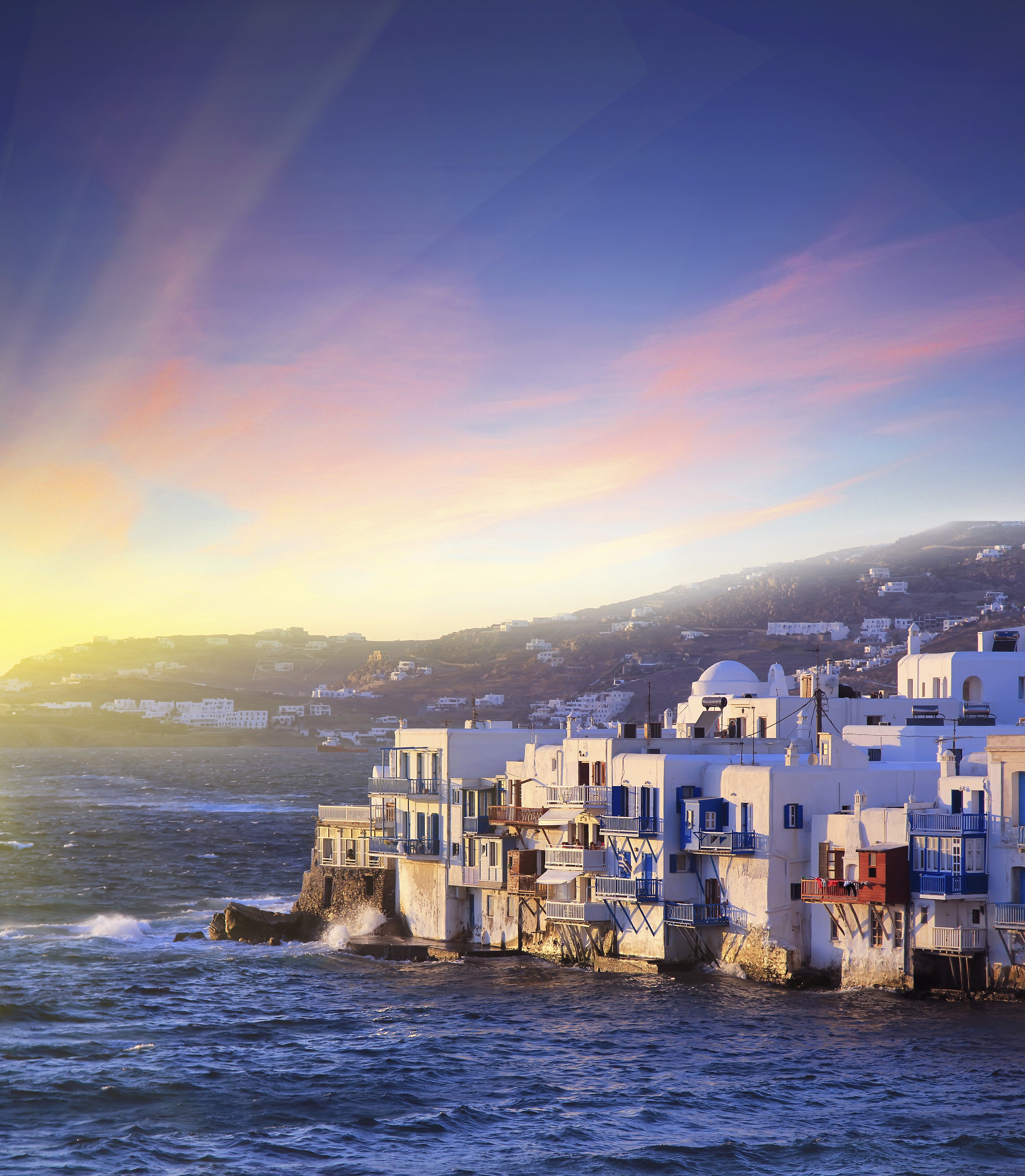 Mykonos Background