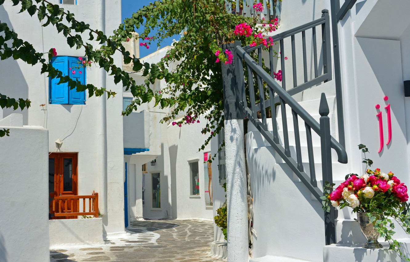 Mykonos Background