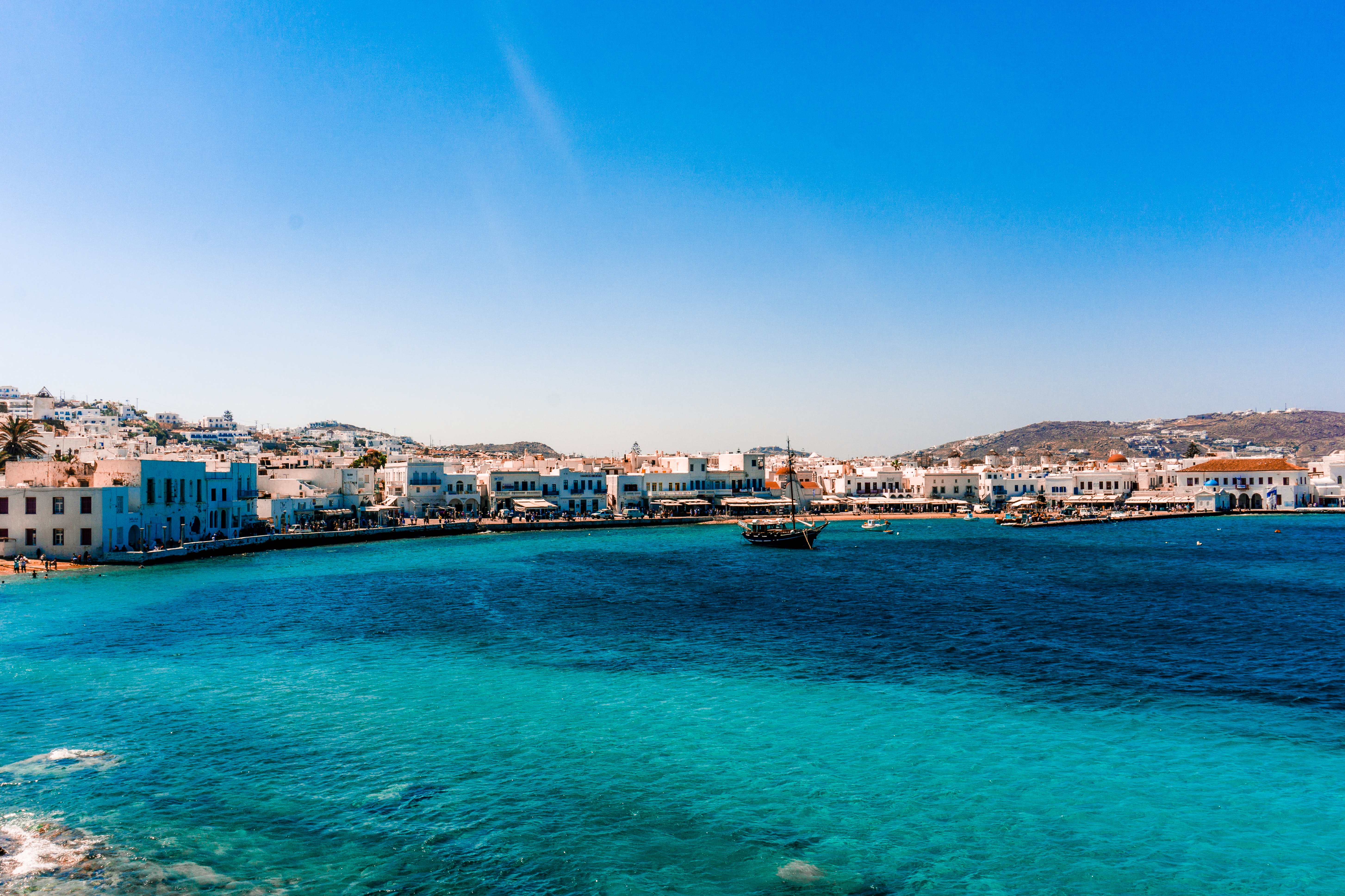 Mykonos Background