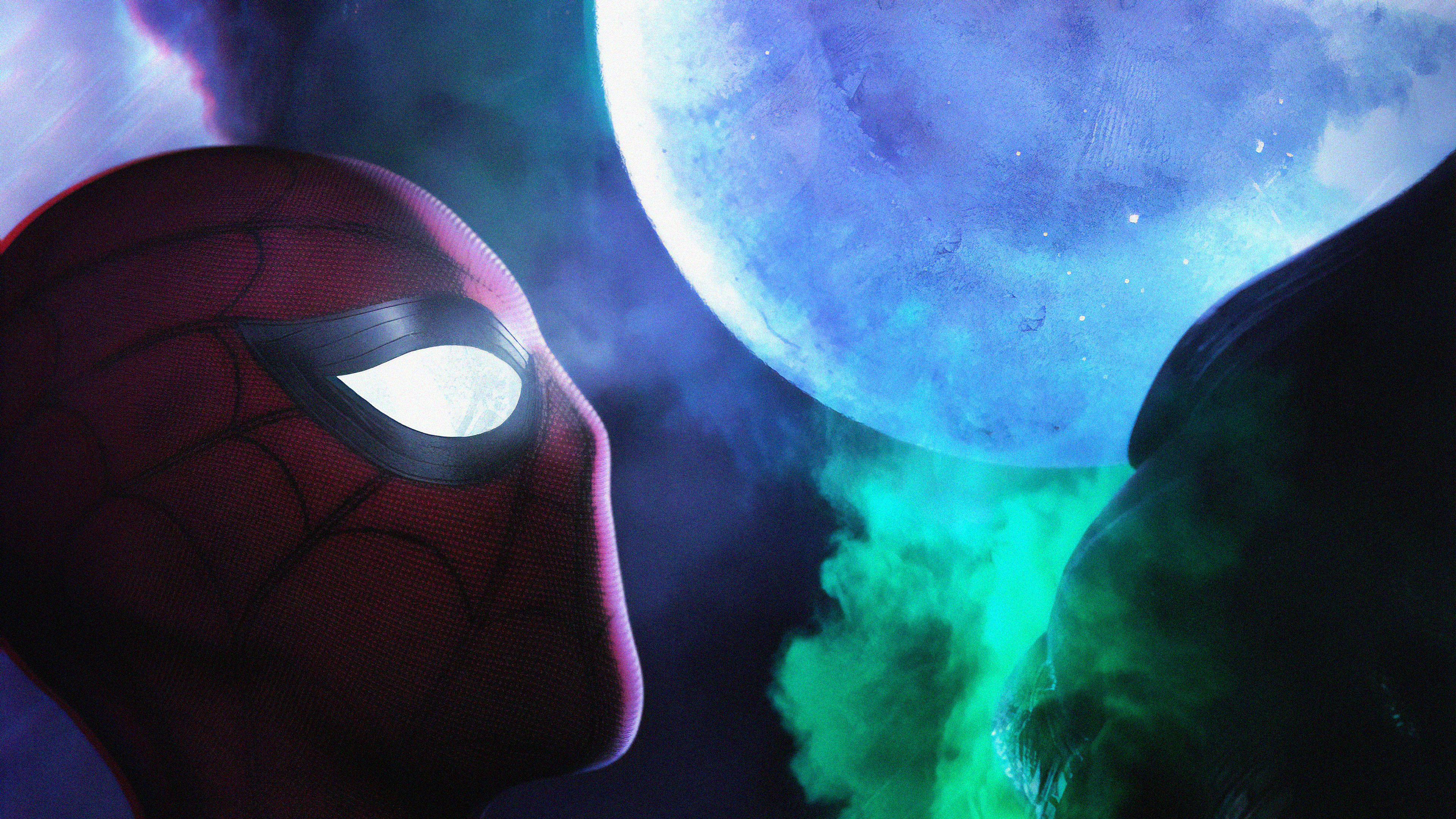 Mysterio And Spider Man Far From Home Wallpapers