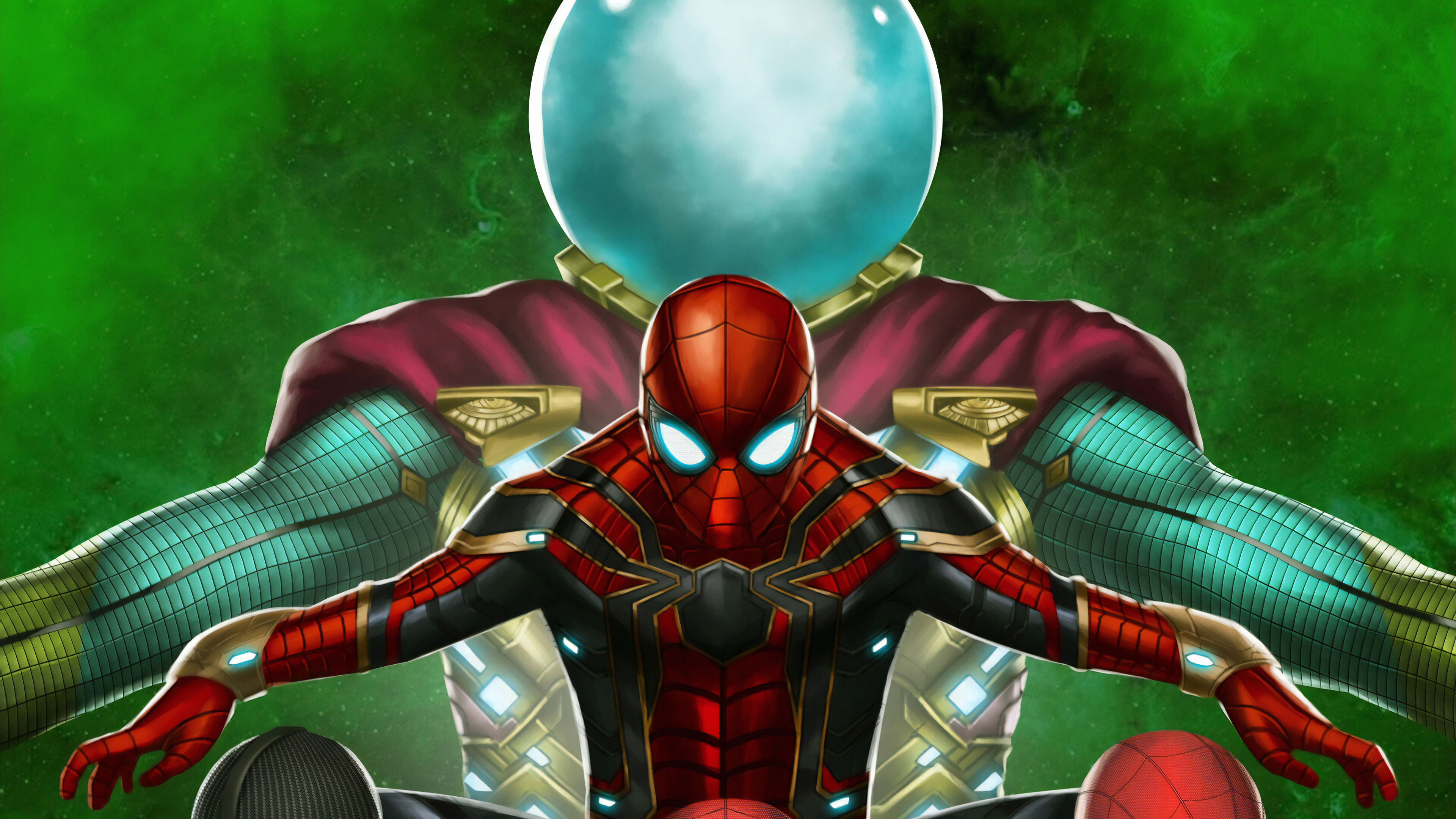 Mysterio And Spiderman Wallpapers