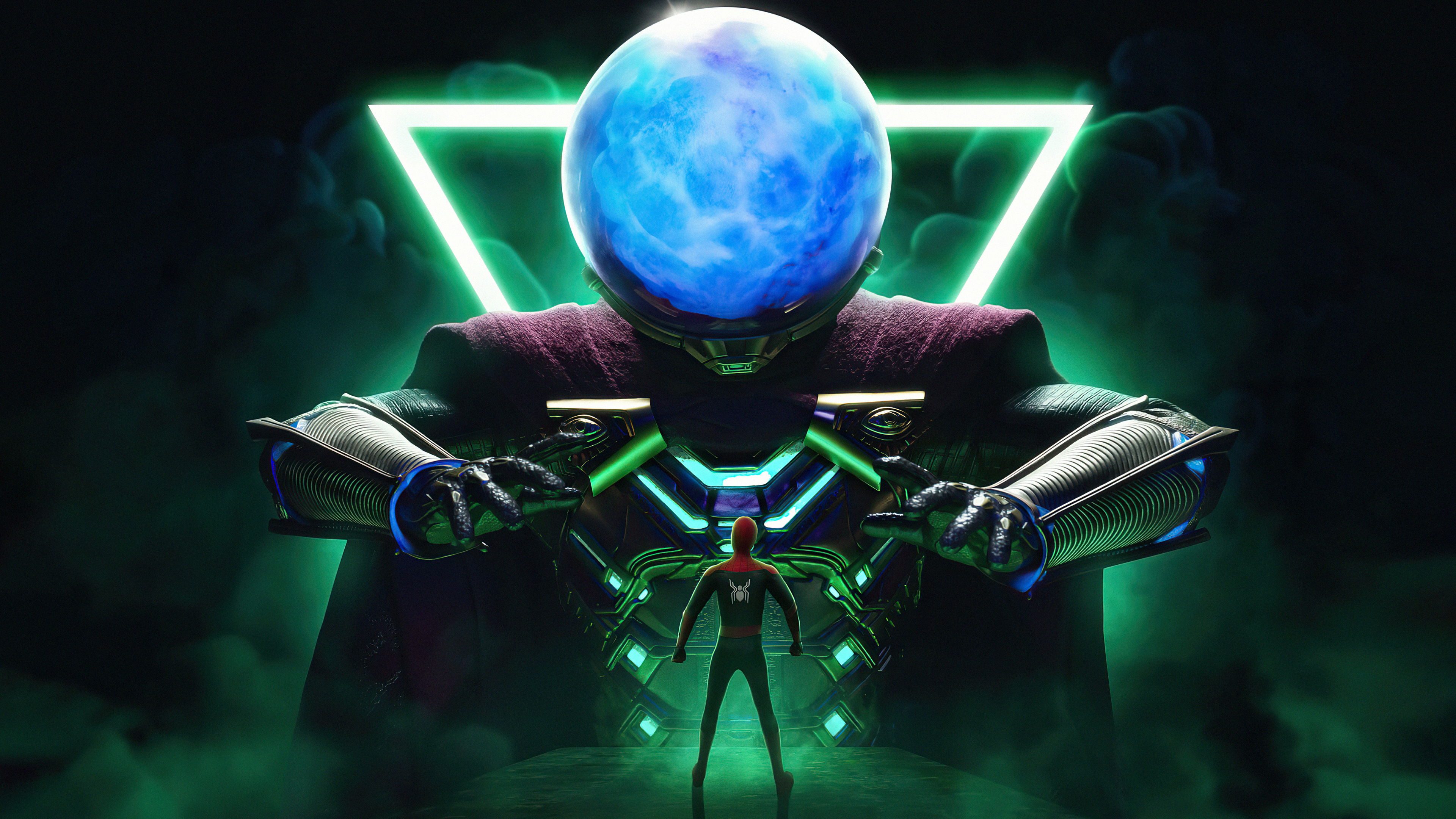 Mysterio And Spiderman Wallpapers