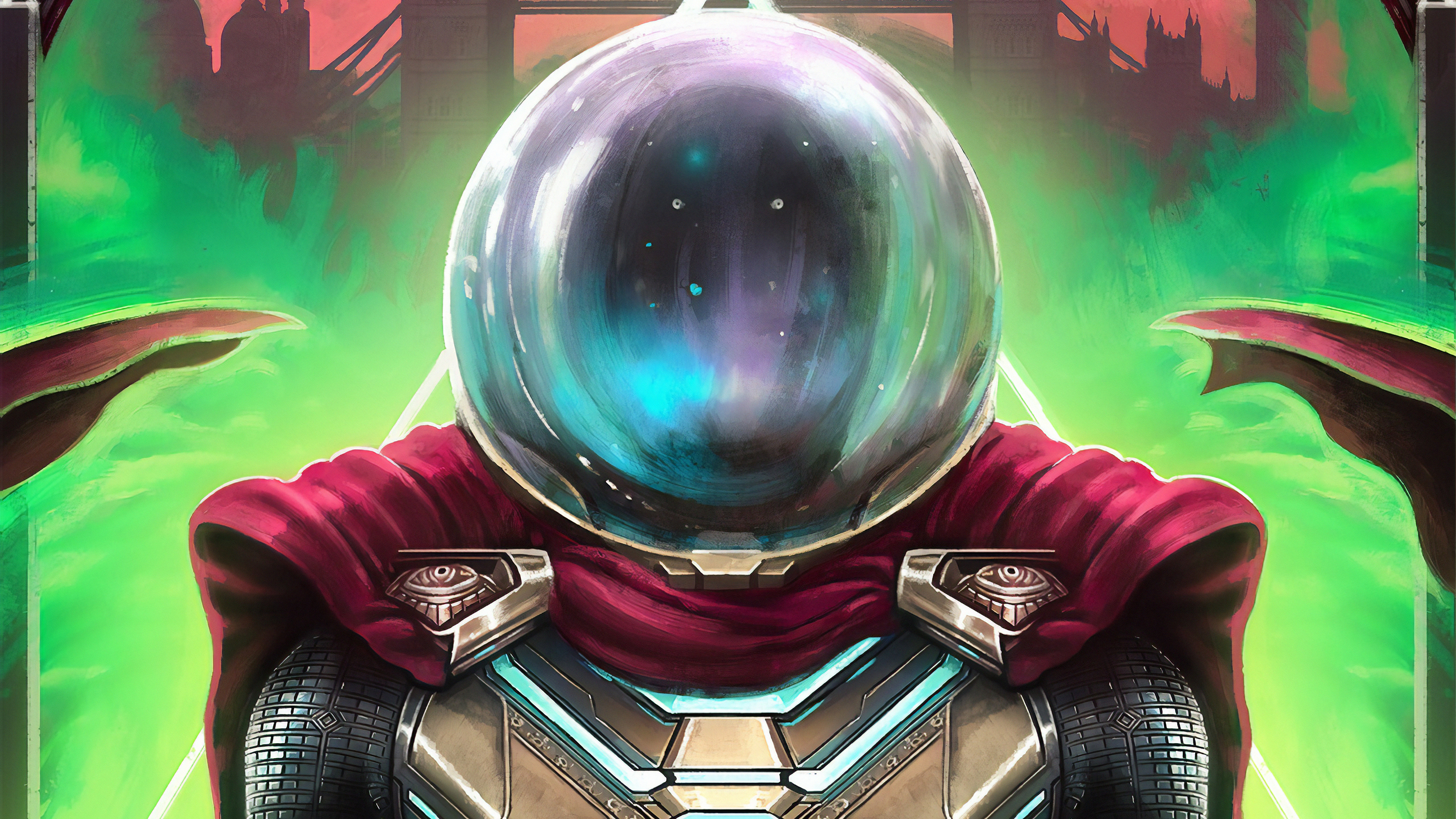 Mysterio In Spider-Man Far From Home Artwork Wallpapers