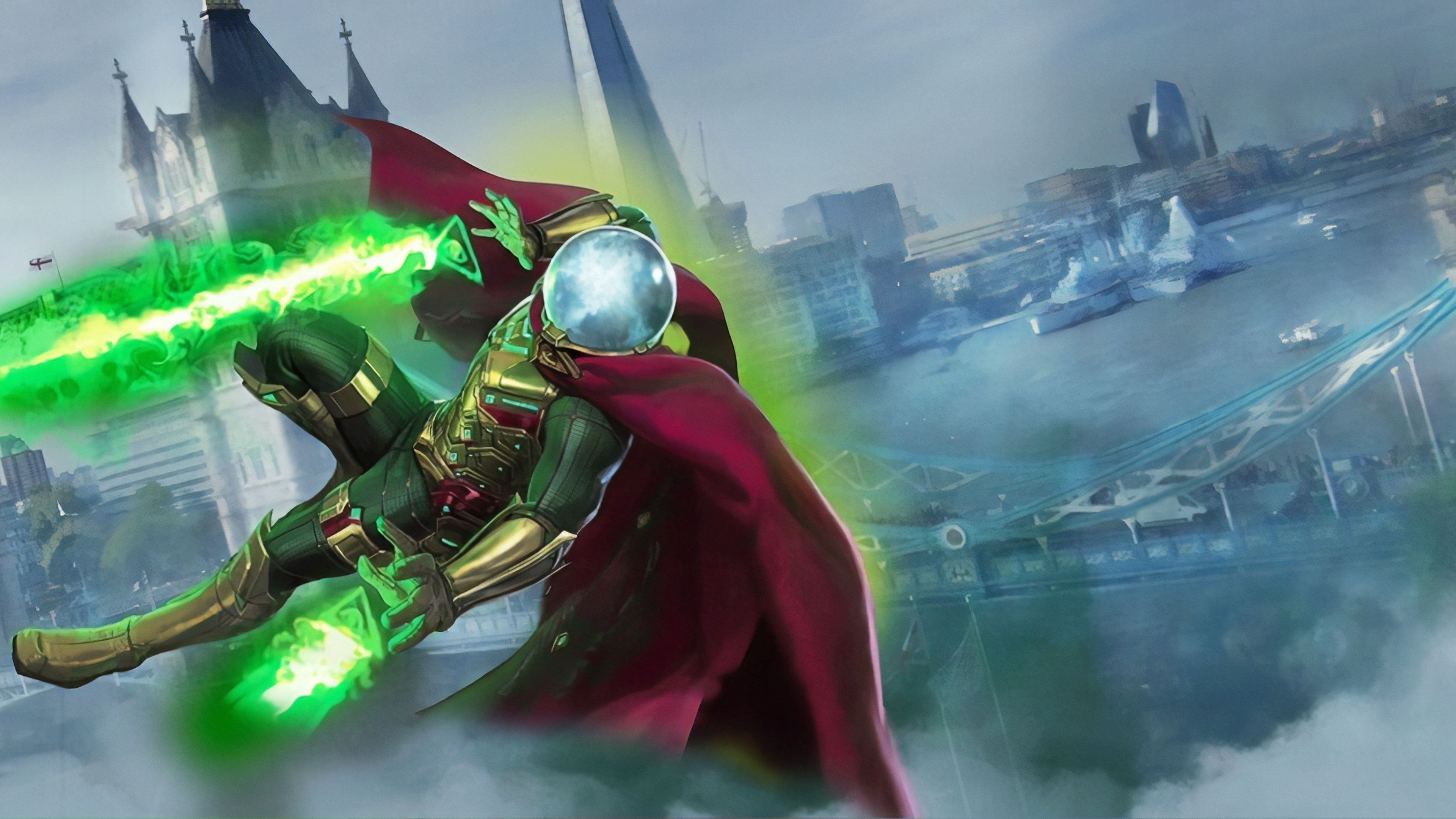 Mysterio In Spider-Man Far From Home Artwork Wallpapers