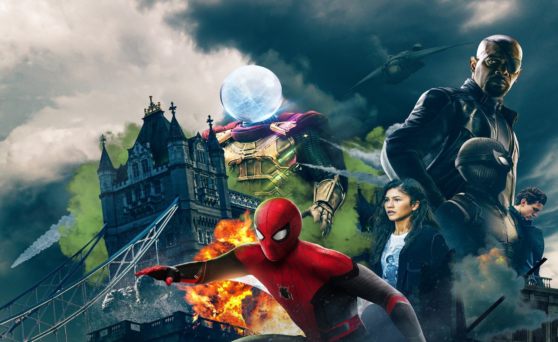 Mysterio In Spiderman Far From Home Wallpapers