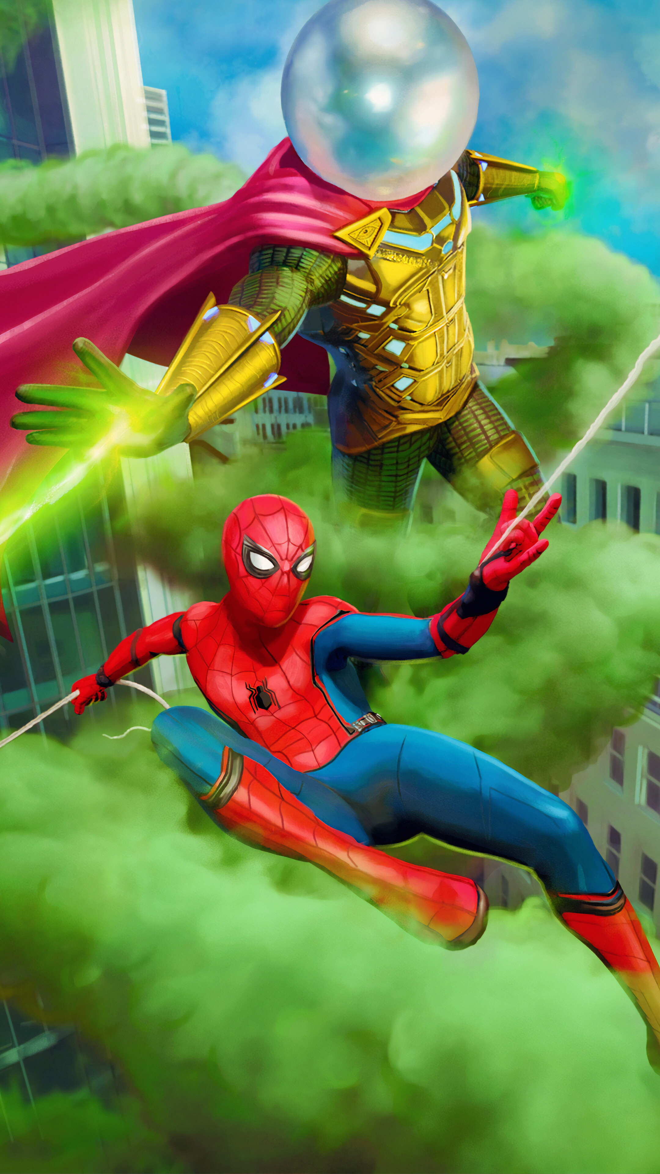 Mysterio In Spiderman Far From Home Wallpapers