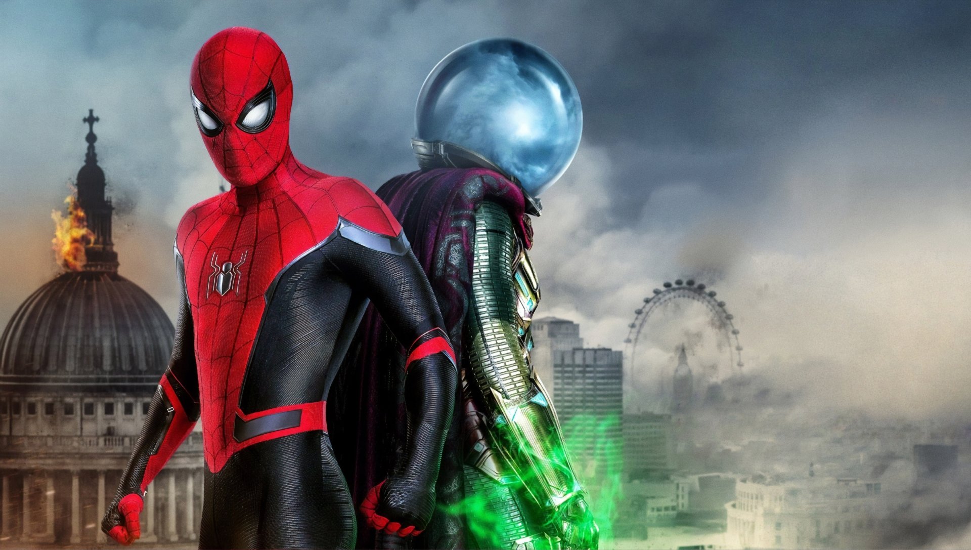 Mysterio In Spiderman Movie Wallpapers