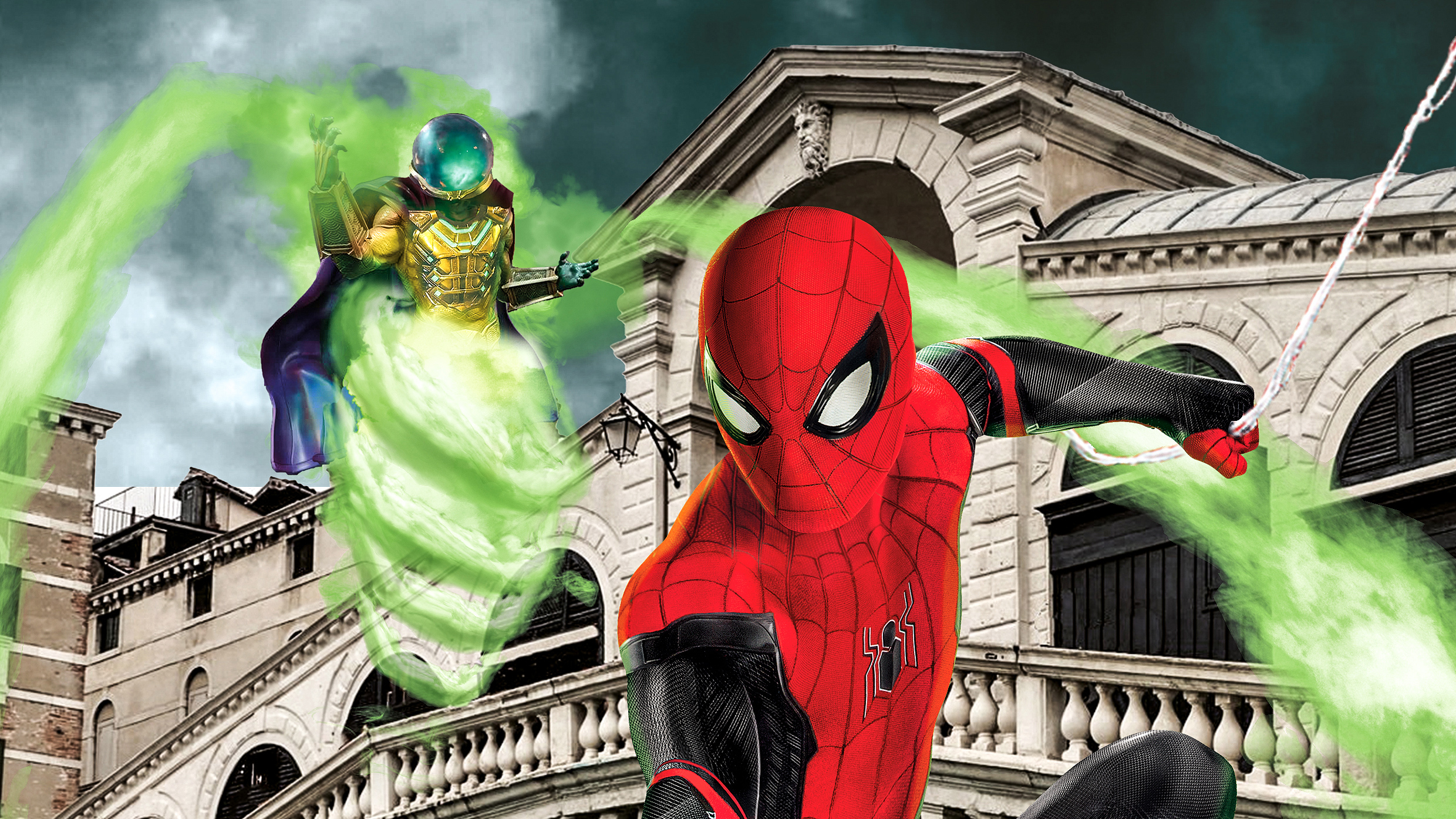 Mysterio In Spiderman Movie Wallpapers