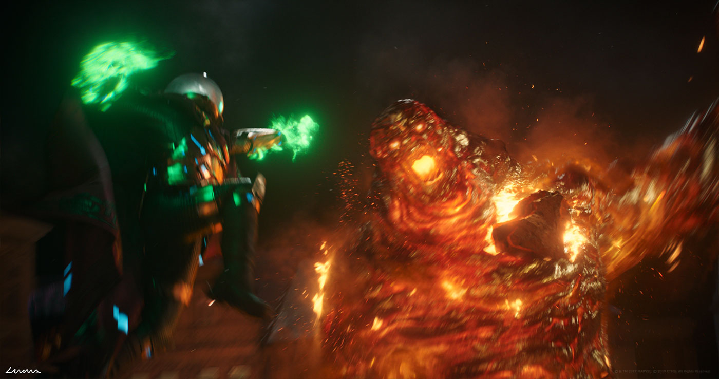 Mysterio Vs Elementals Wallpapers