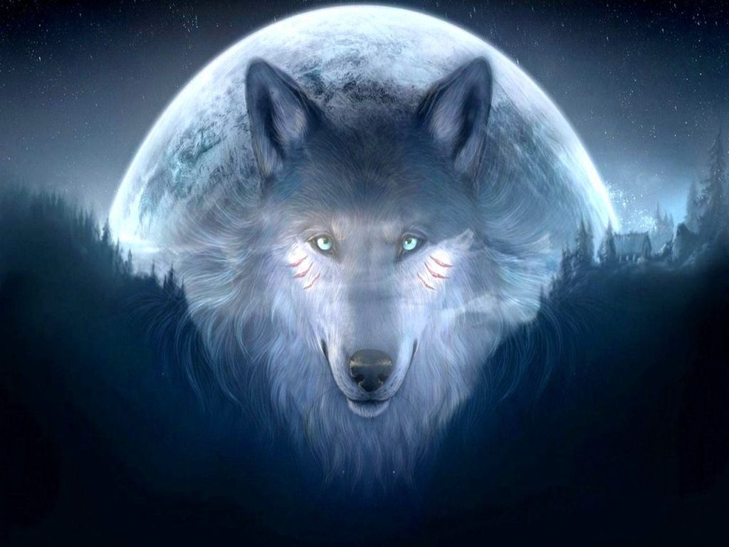 Mystical Galaxy Wolf Wallpapers