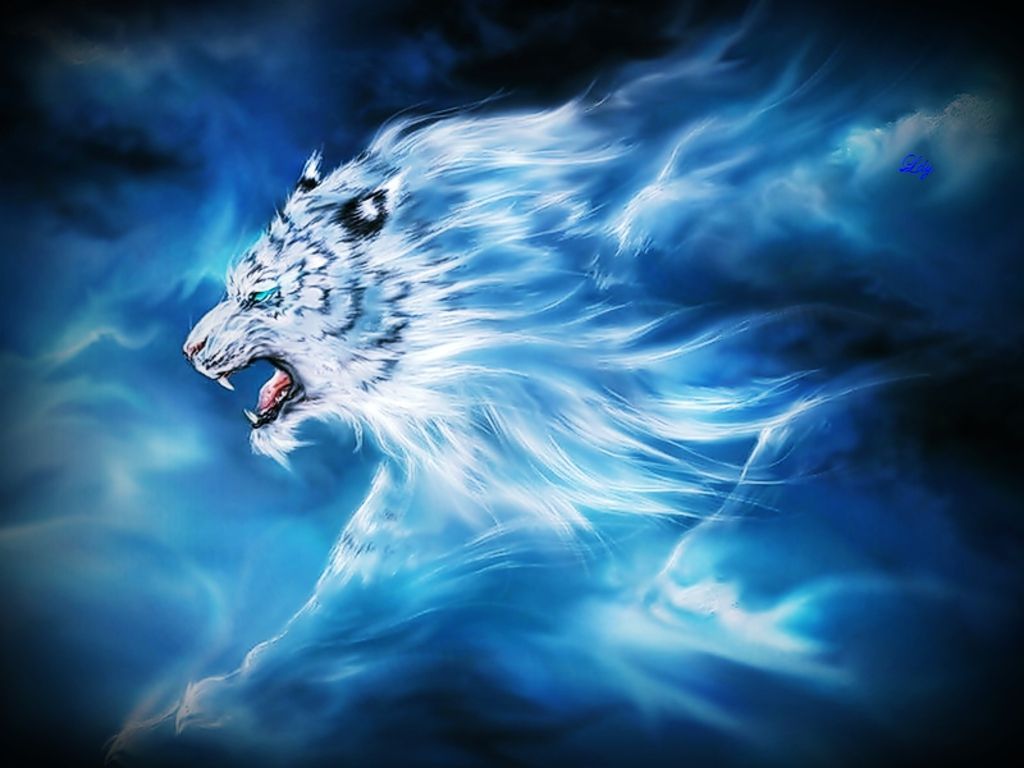 Mystical White Tiger Wallpapers