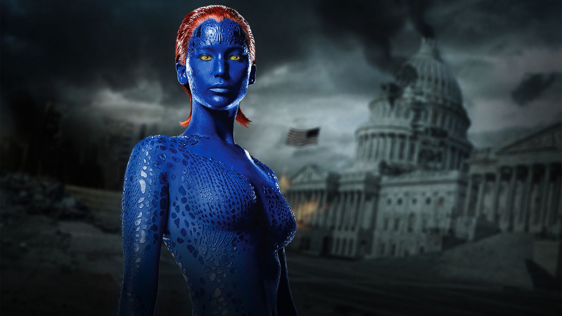 Mystique Jennifer Lawrence Dark Phoenix Wallpapers