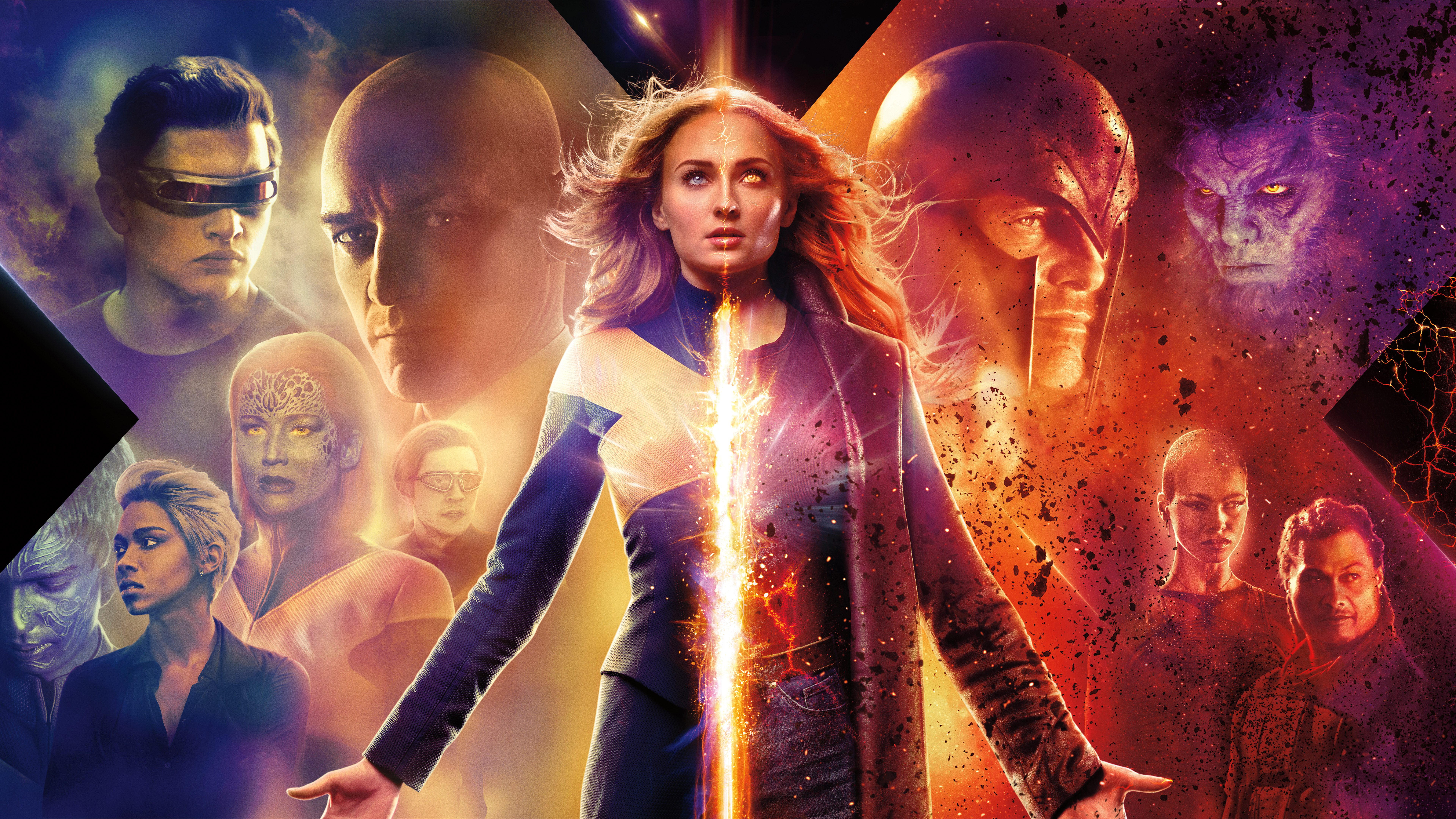 Mystique Jennifer Lawrence Dark Phoenix Wallpapers