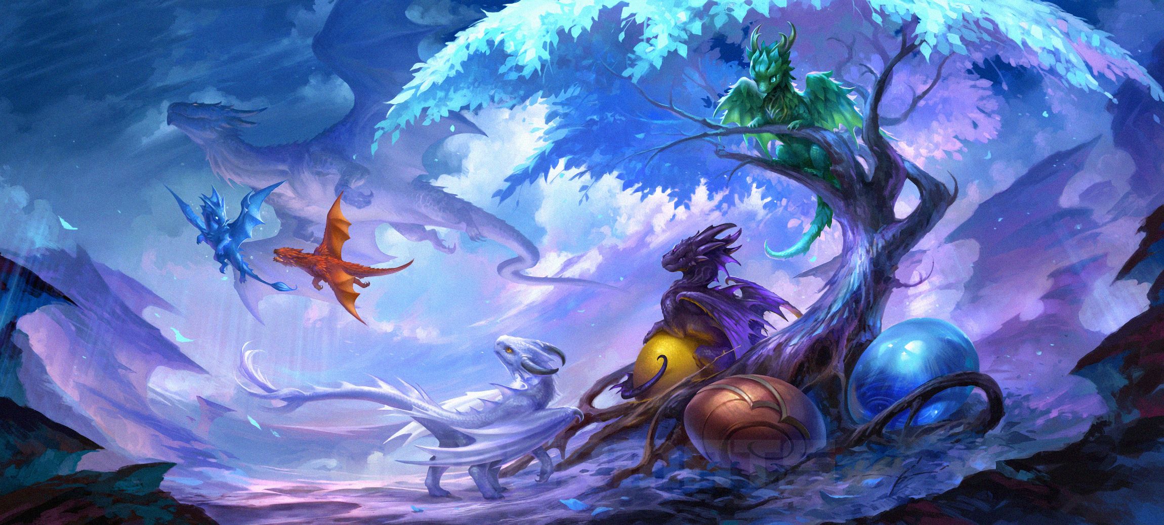 Mythical Beautiful Dragons Wallpapers