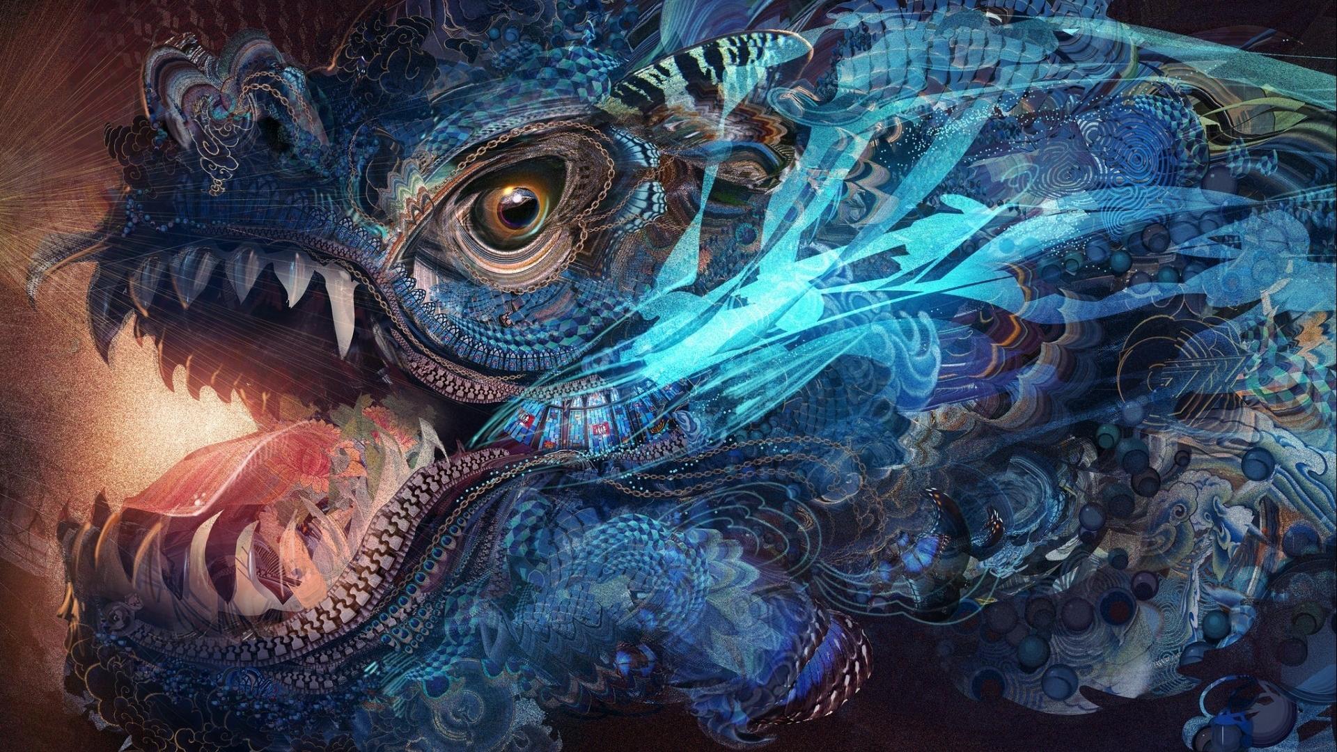 Mythical Chinese Water Dragon Wallpapers