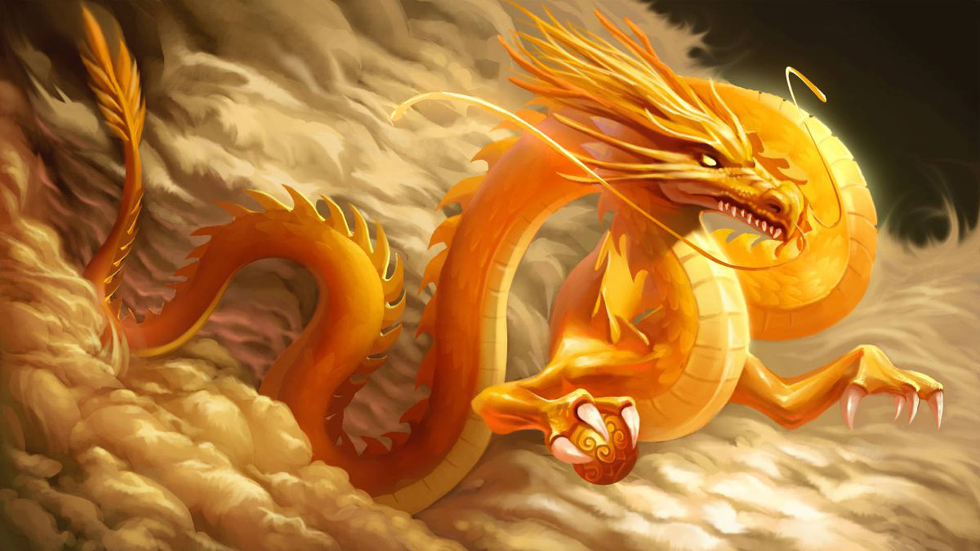 Mythical Chinese Water Dragon Wallpapers