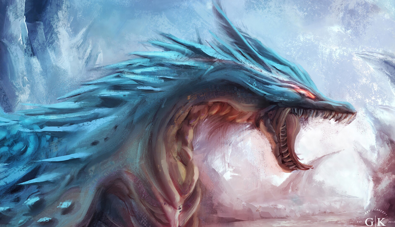 Mythical Chinese Water Dragon Wallpapers