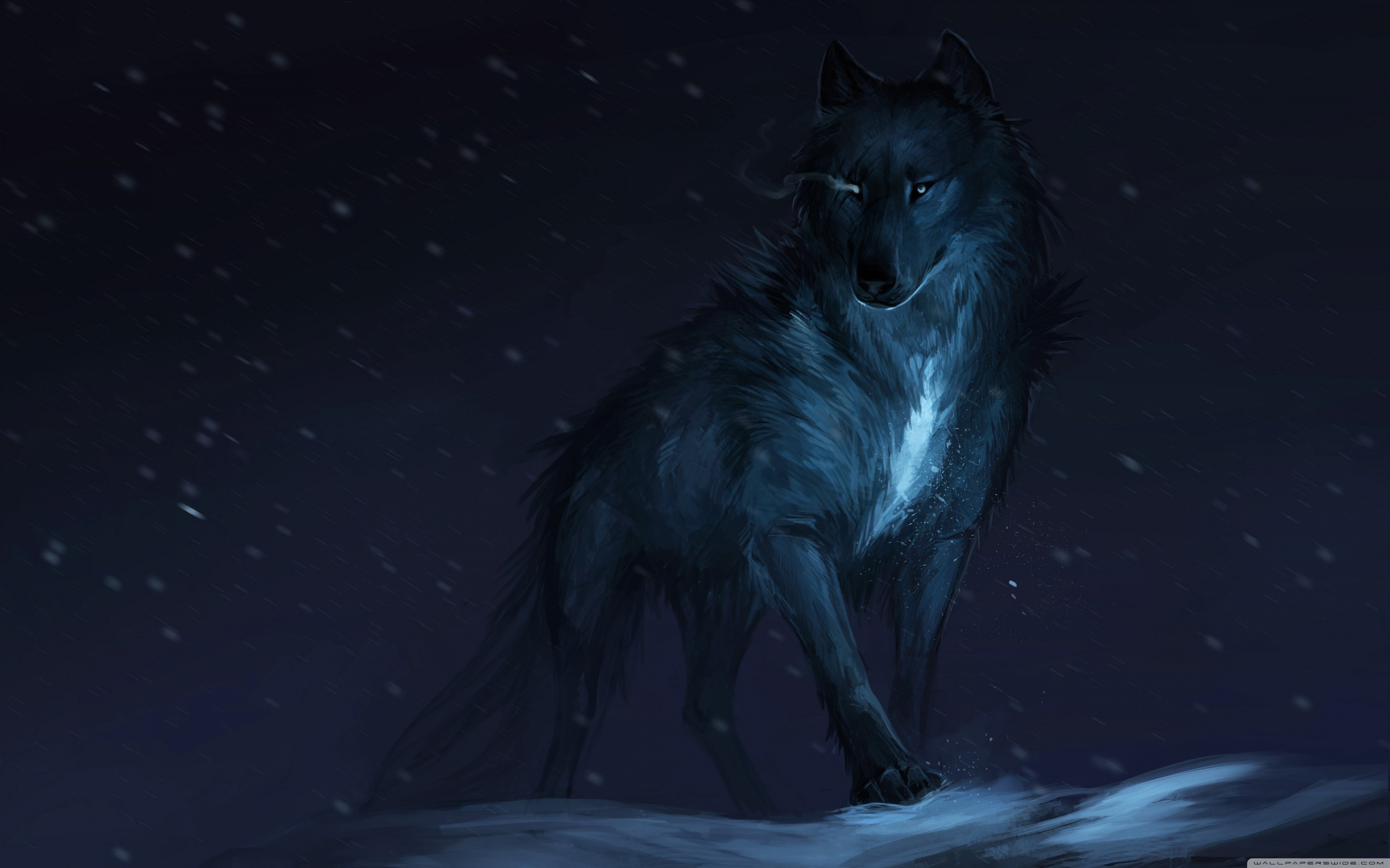 Mythical Wolf Drawings Wallpapers