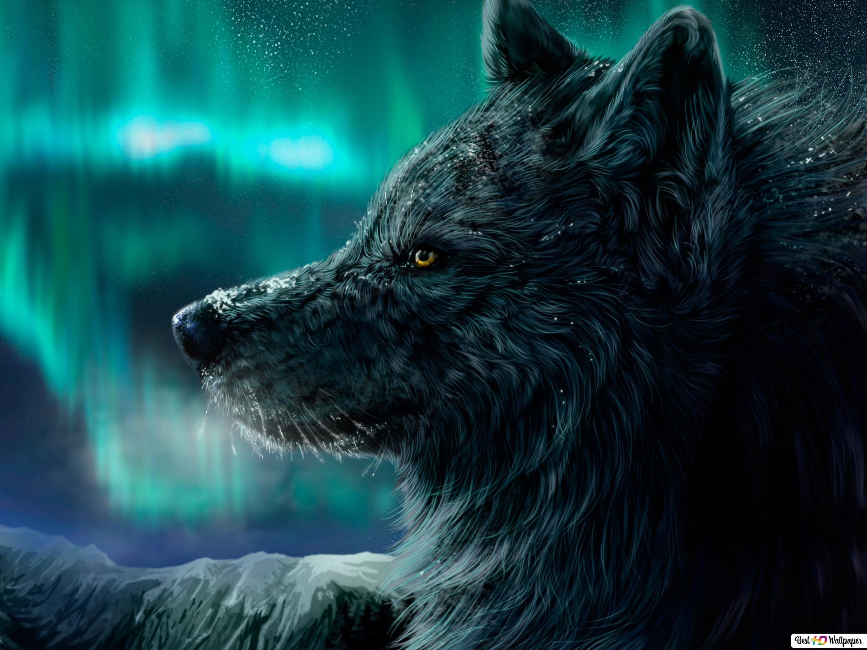 Mythical Wolf Drawings Wallpapers