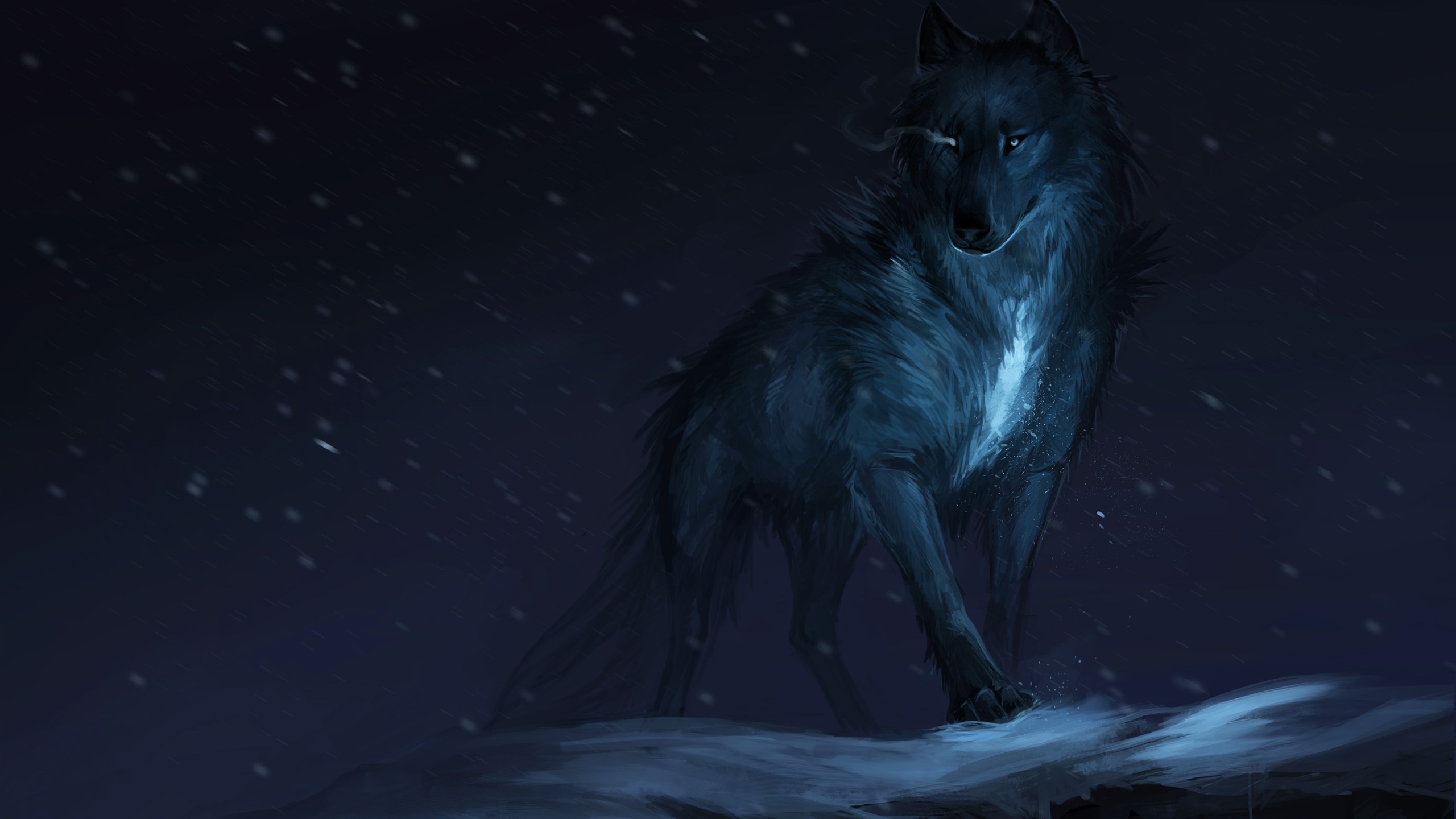 Mythical Wolf Drawings Wallpapers