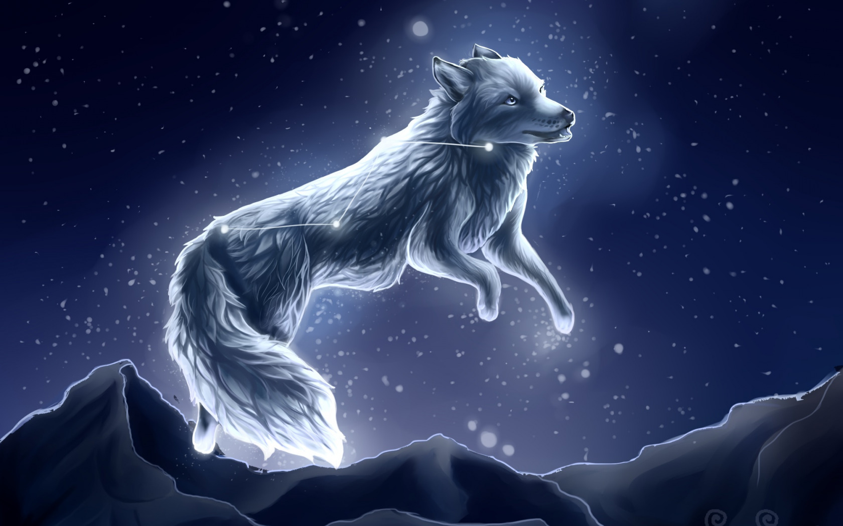 Mythical Wolf Drawings Wallpapers