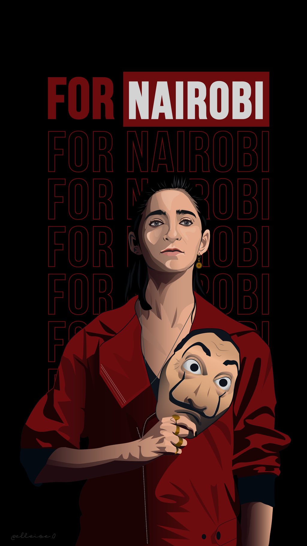 Nairobi  La Casa De Papel Wallpapers