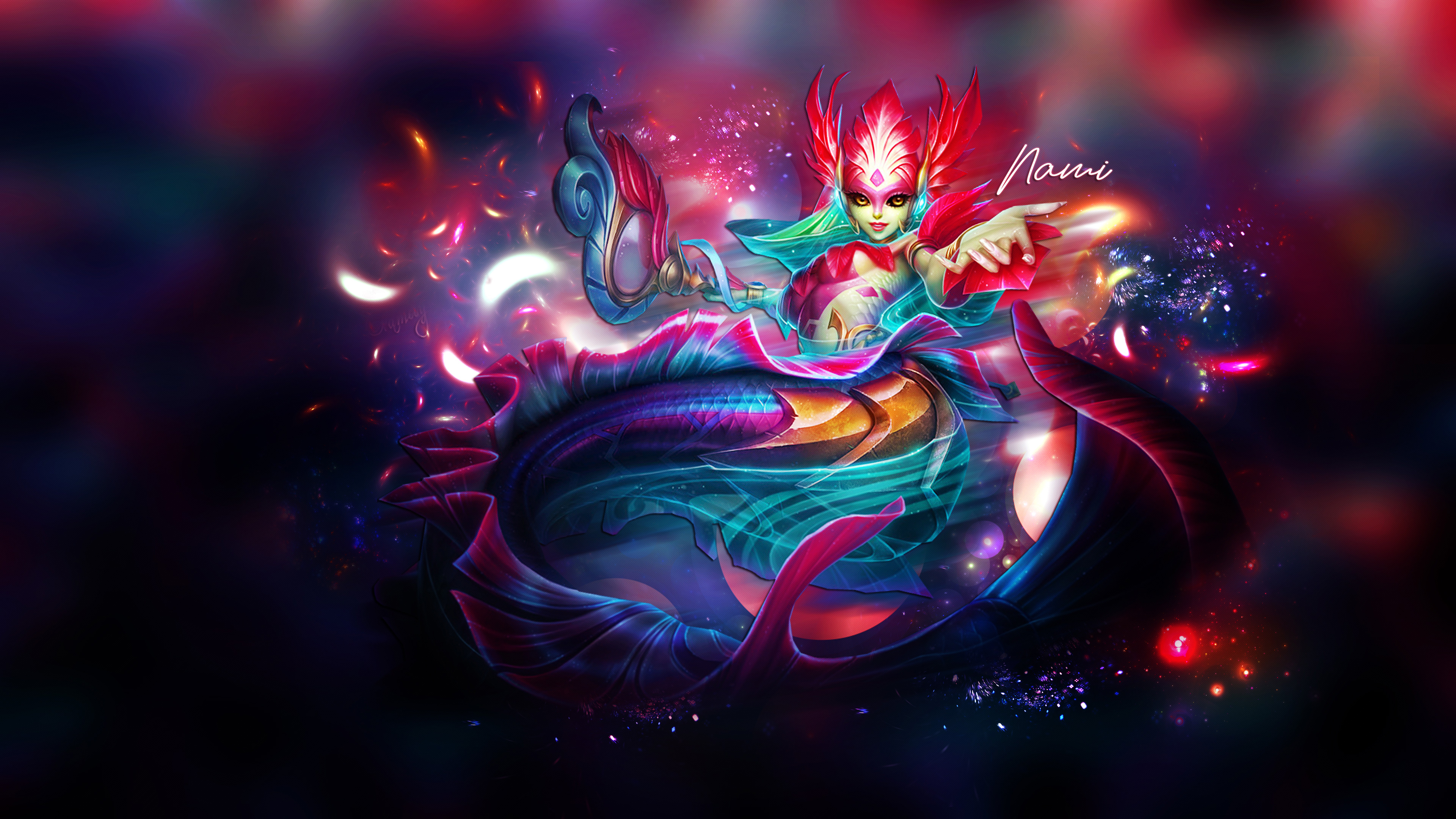 Nami League of Legends Wallpapers