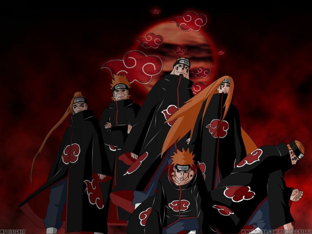 Naruto Akatsuki Cloud Wallpapers