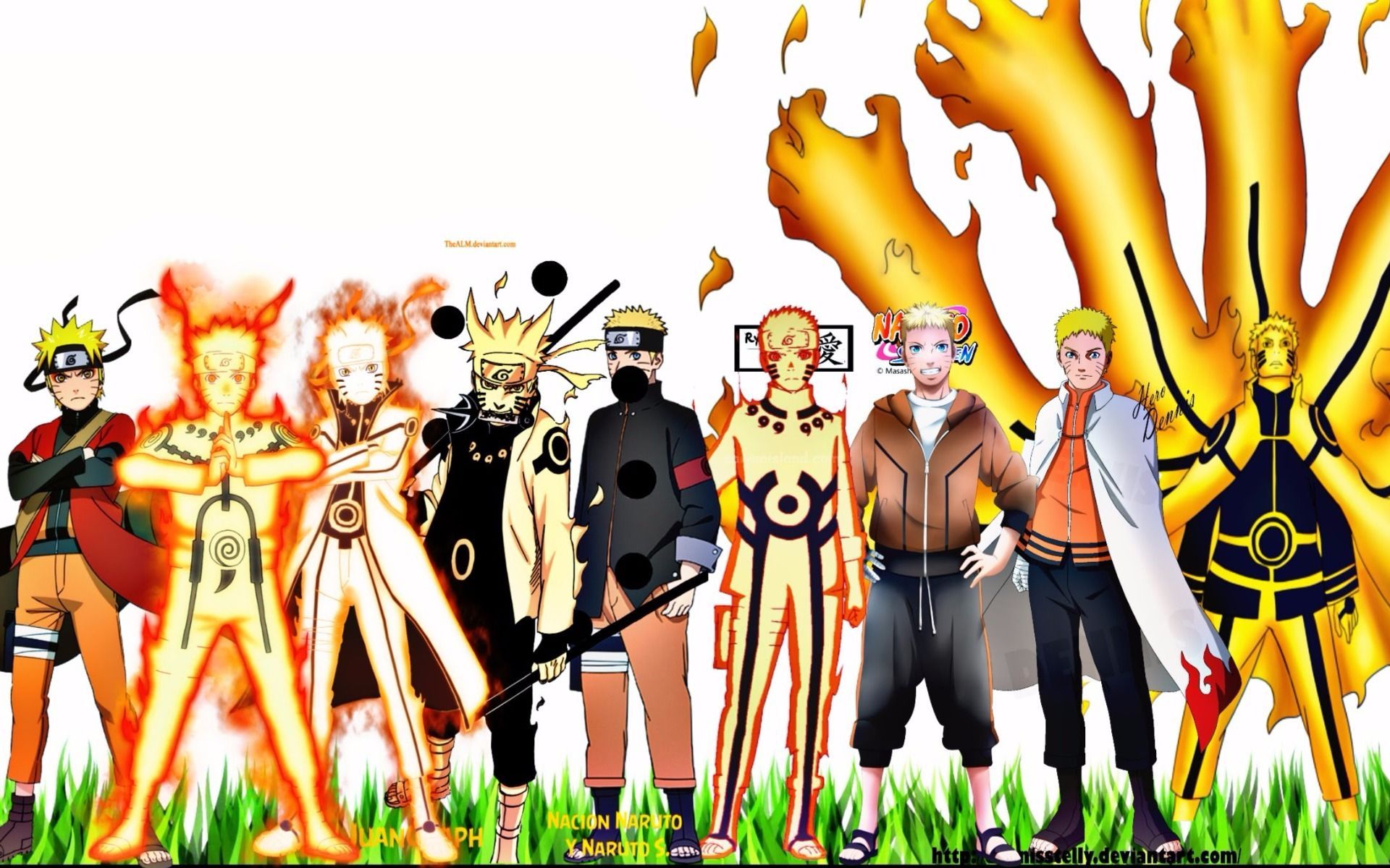 Naruto All Forms Wallpapers