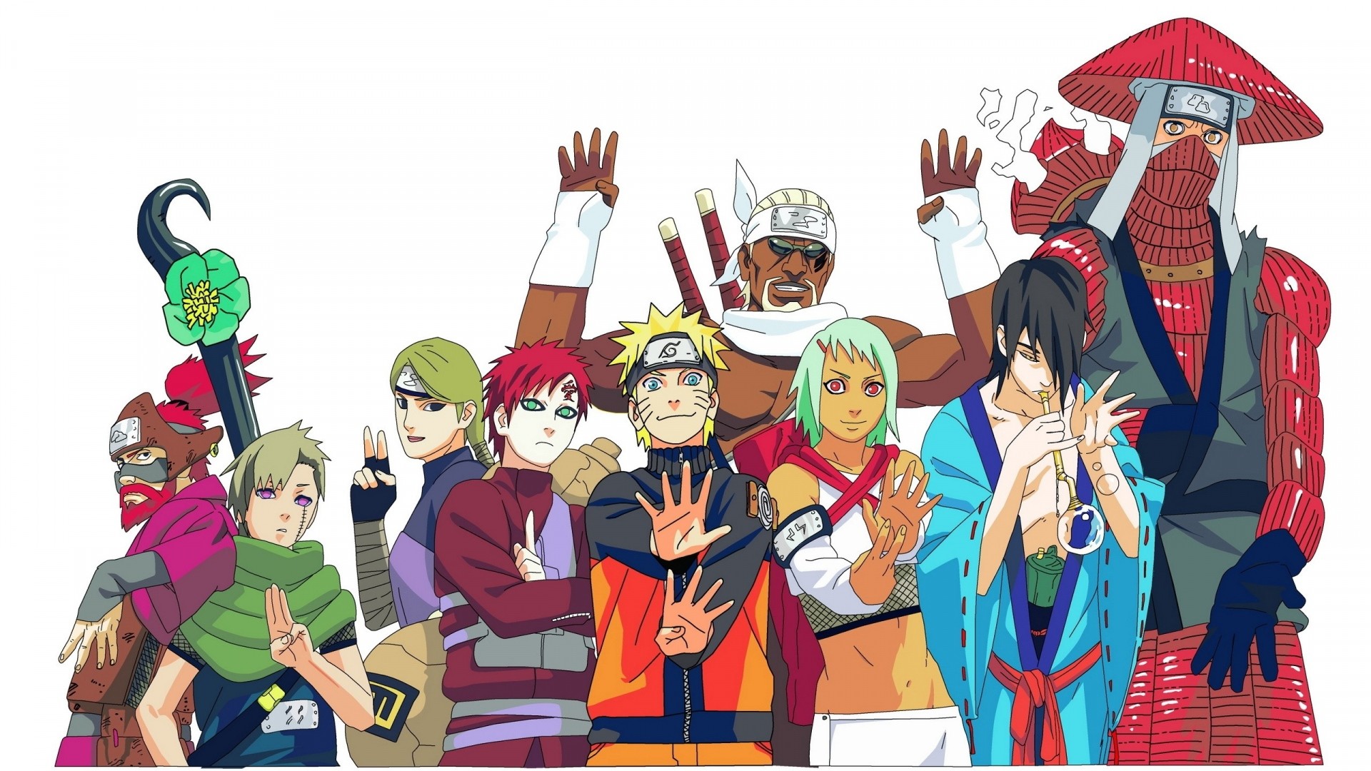 Naruto And Gaara Chibi Wallpapers