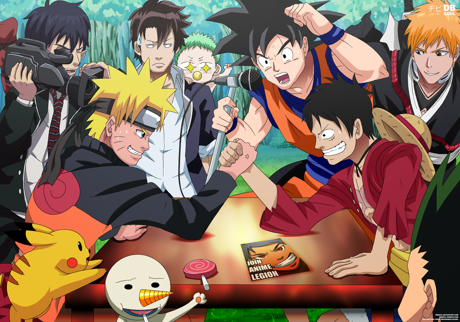 Naruto And Luffy Wallpapers